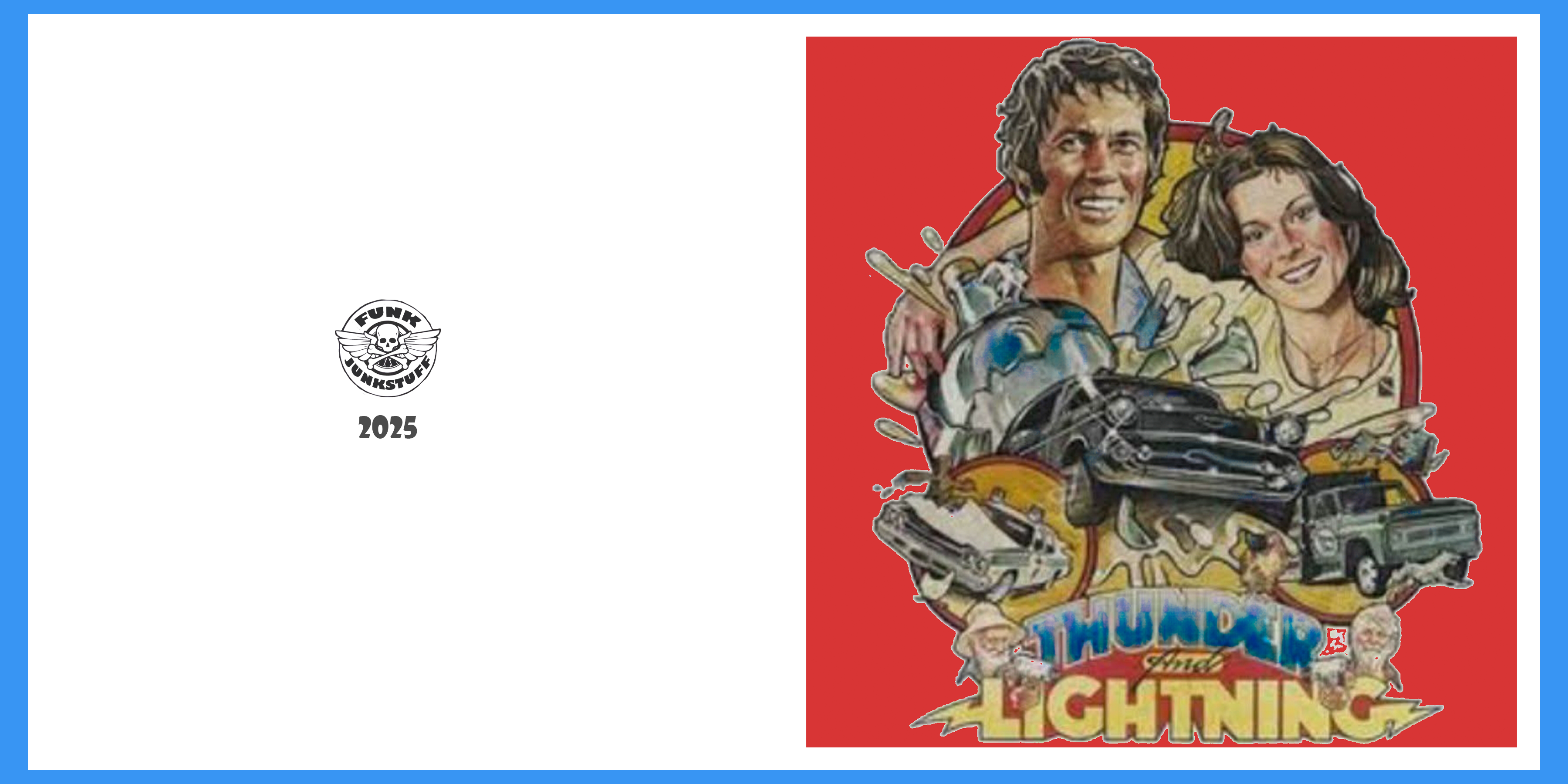 Thunder and Lighting Greeting Card