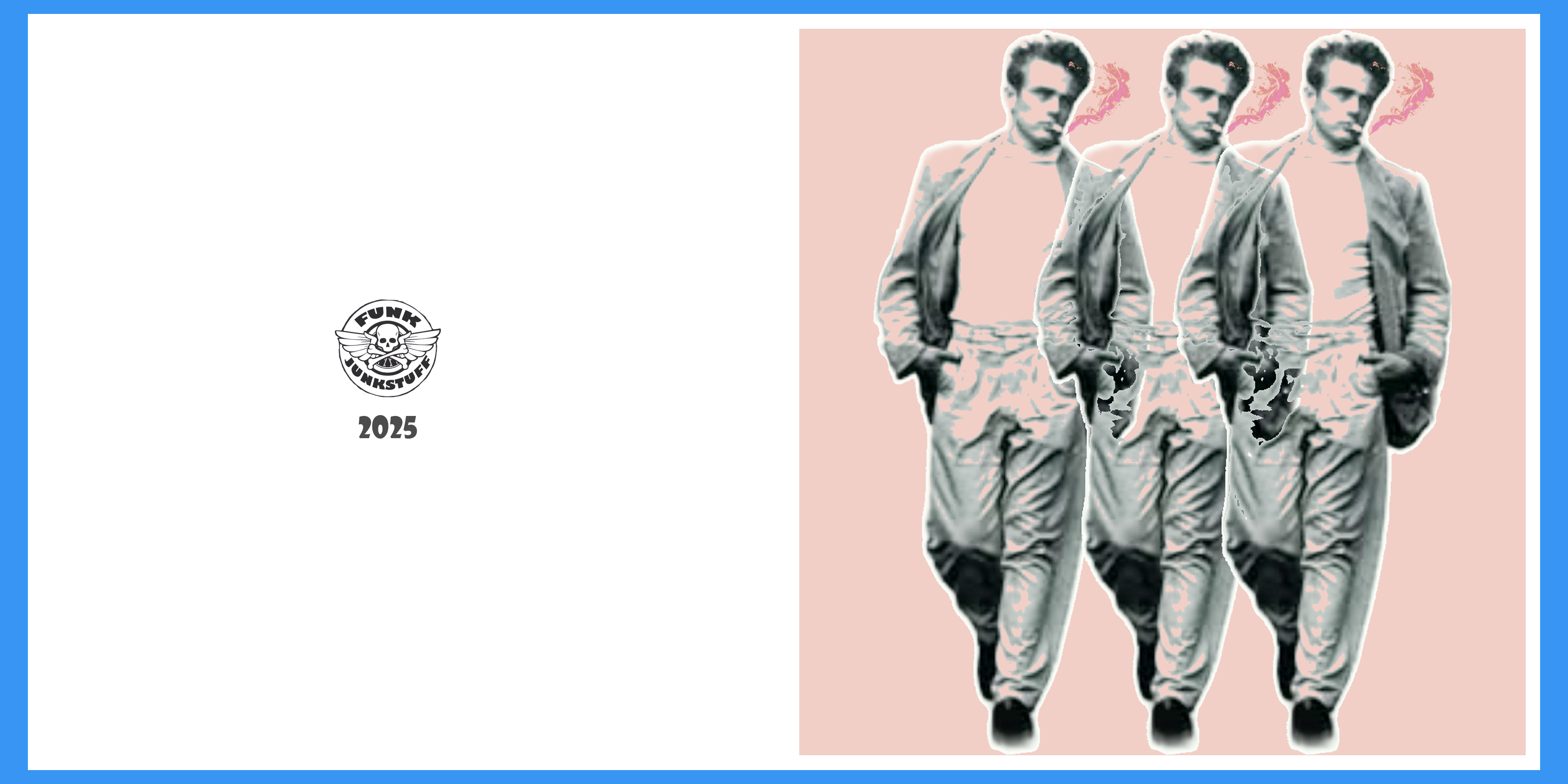 Triple James Dean Greeting Card