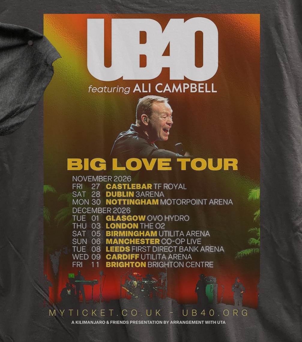 UB40 Big Love Tour 2026