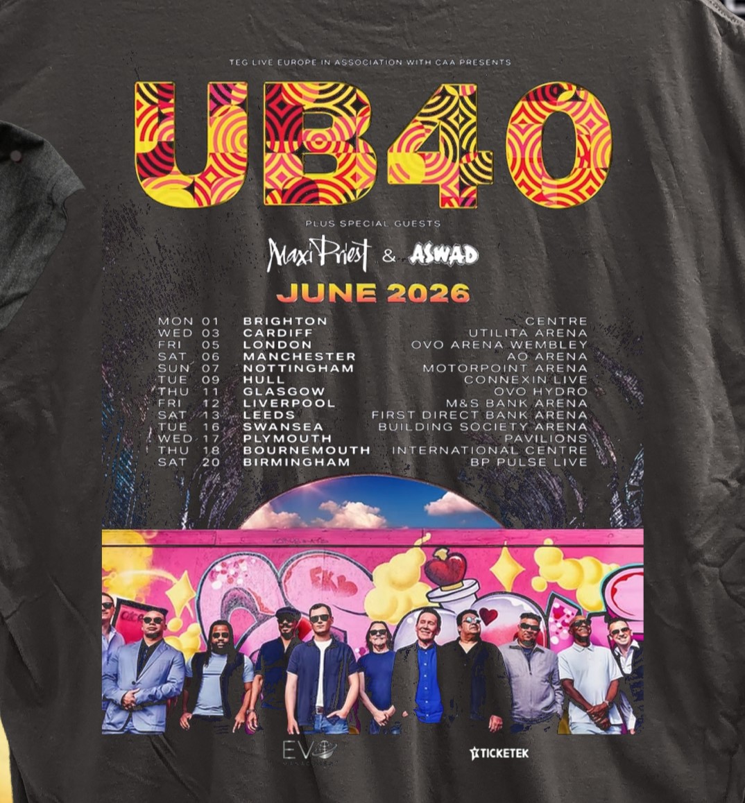 UB40 June 2026 Tour