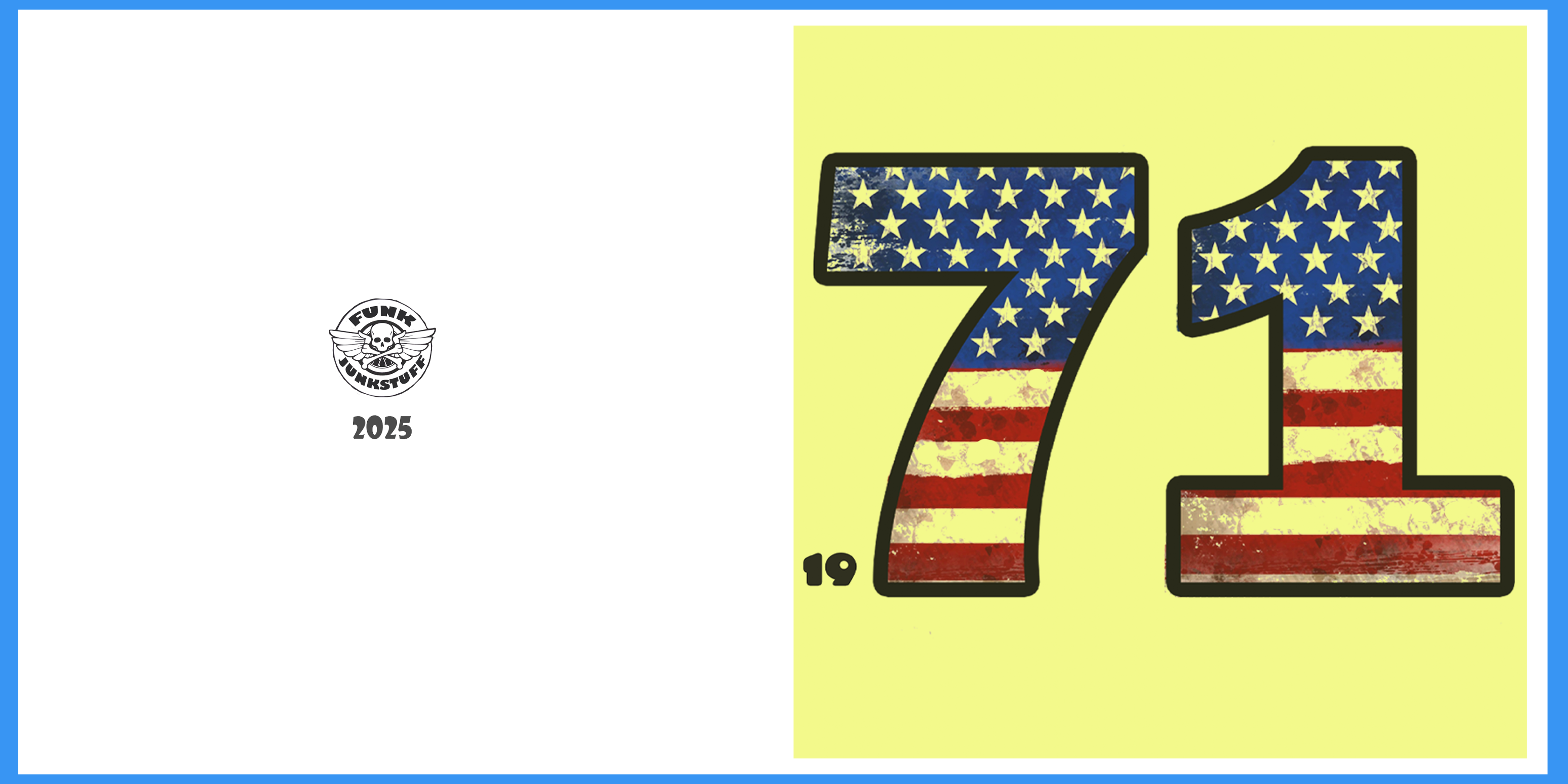 USA Flag 71 Greeting Card
