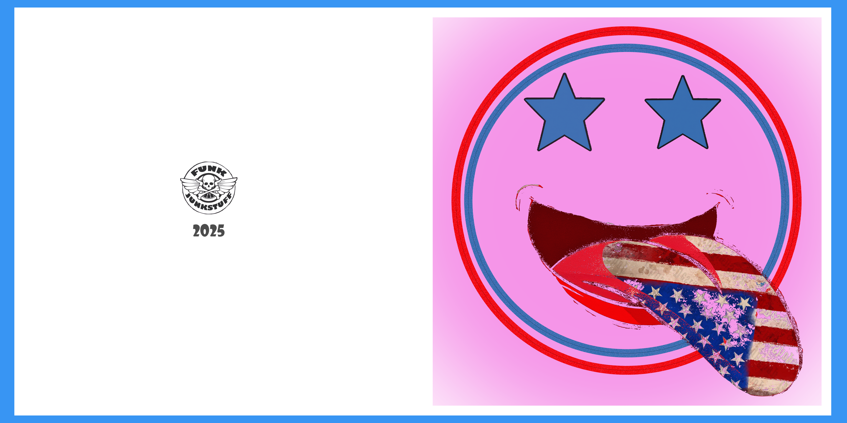 USA Lick Greeting Card