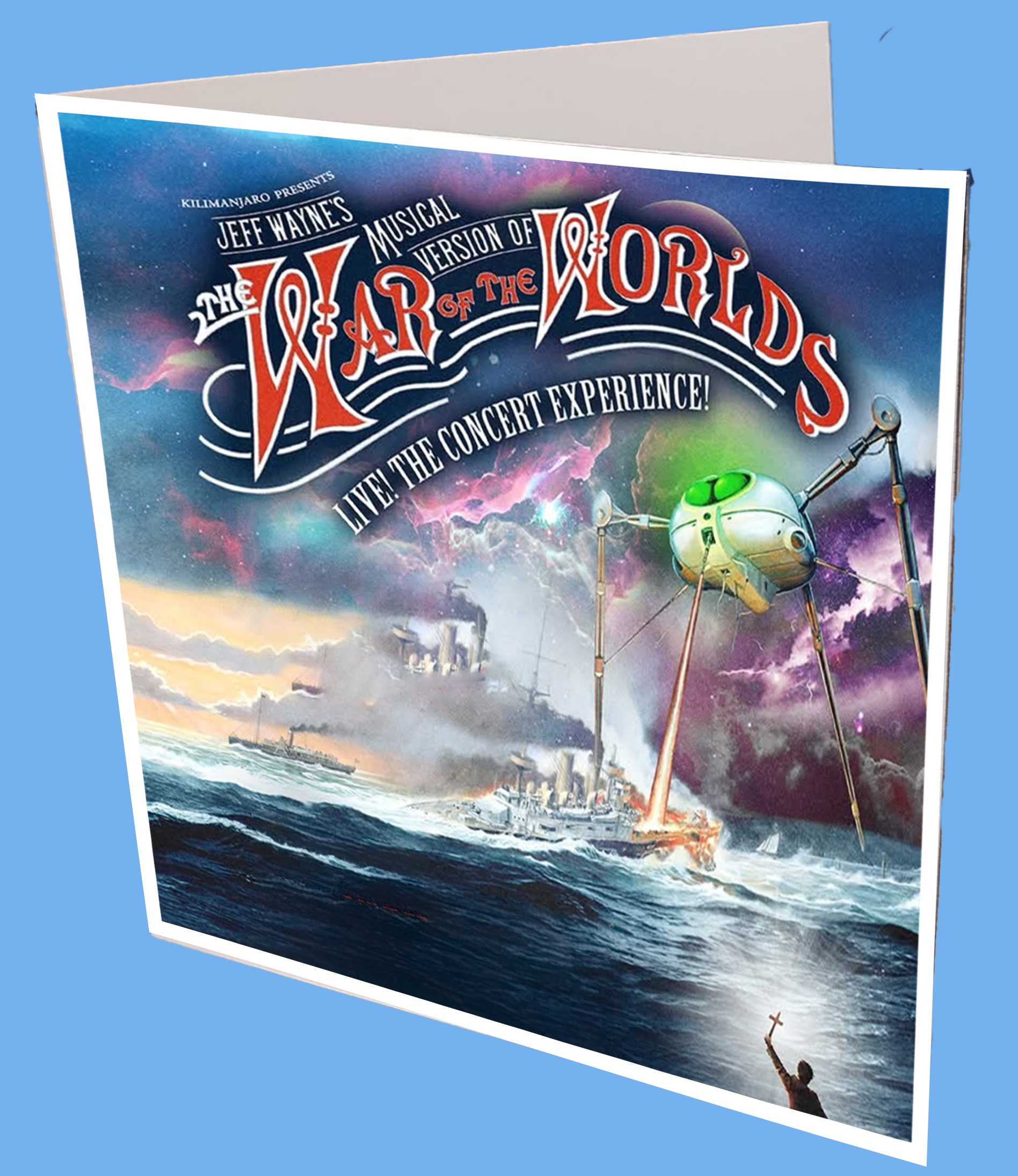 War of the Worlds Greeting Card