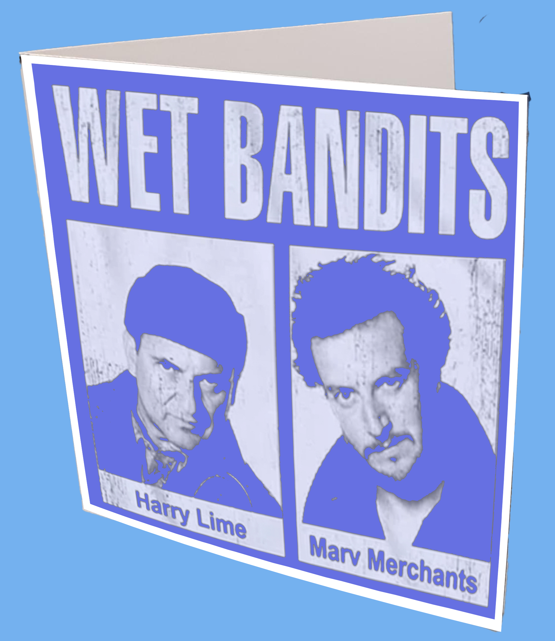 Wet Bandits Greeting Card