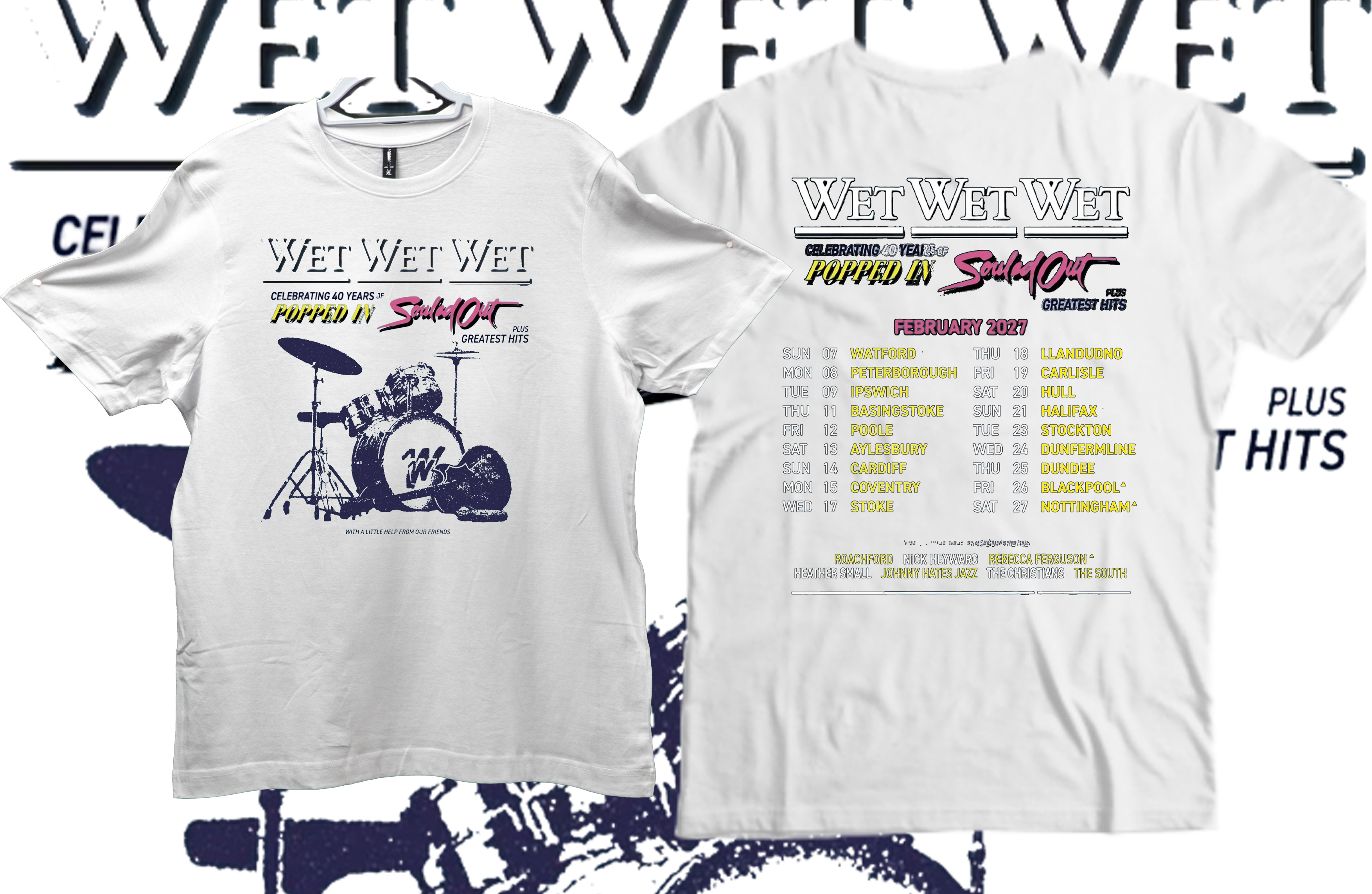 Wet Wet Wet 40 years 2027