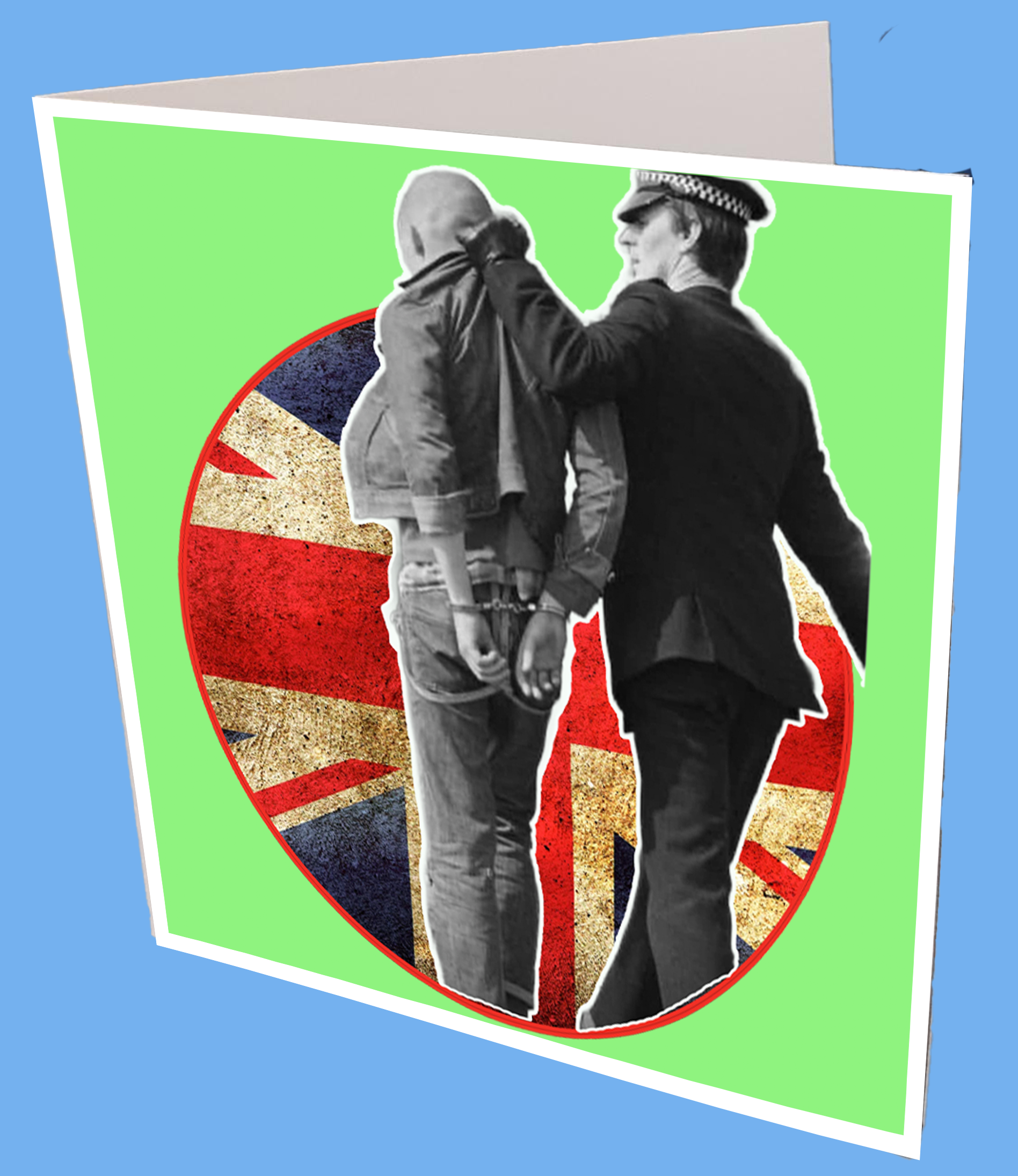 You're Nicked Greeting Card