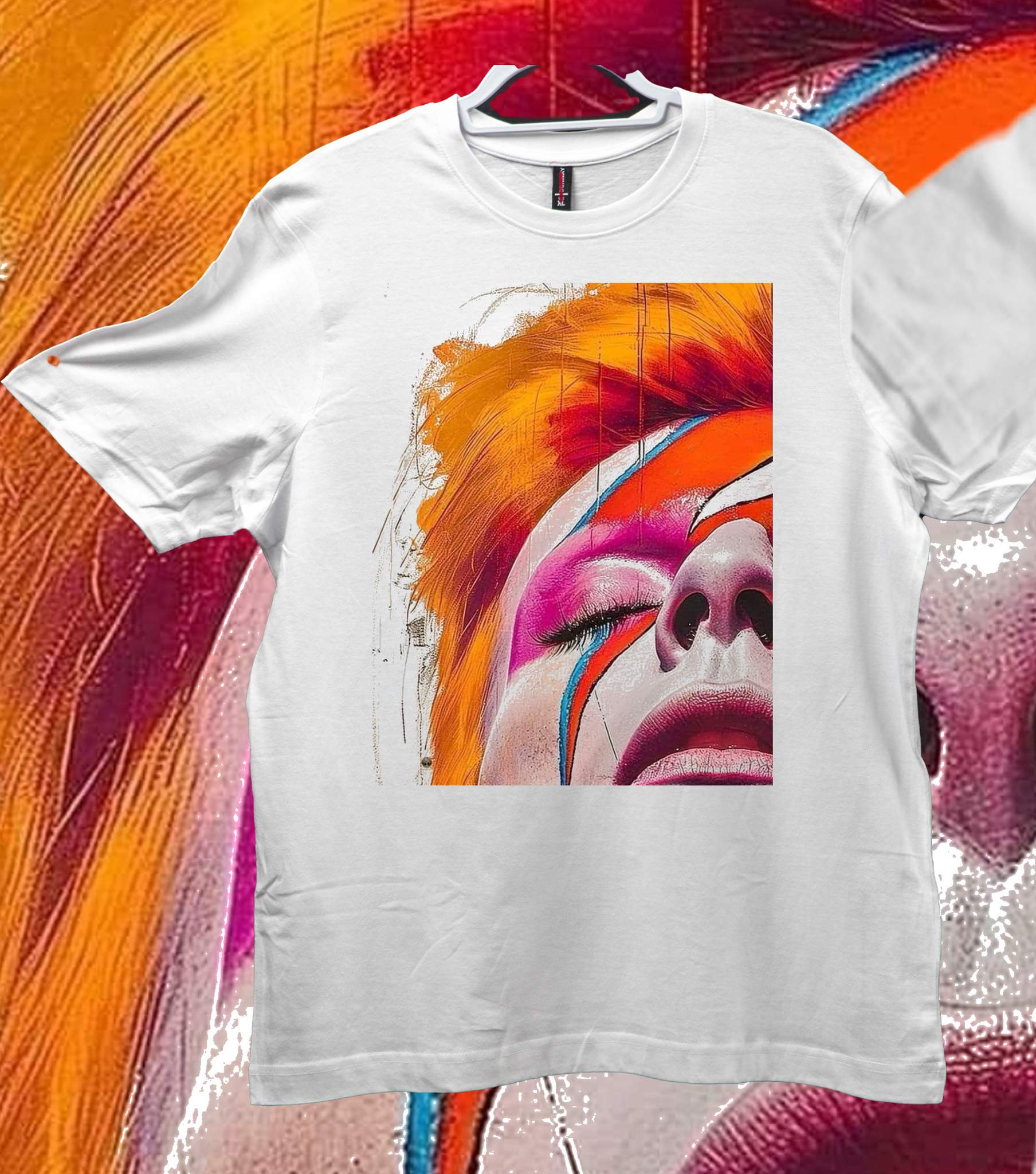 Ziggi Stardust Bowie Art T-shirt