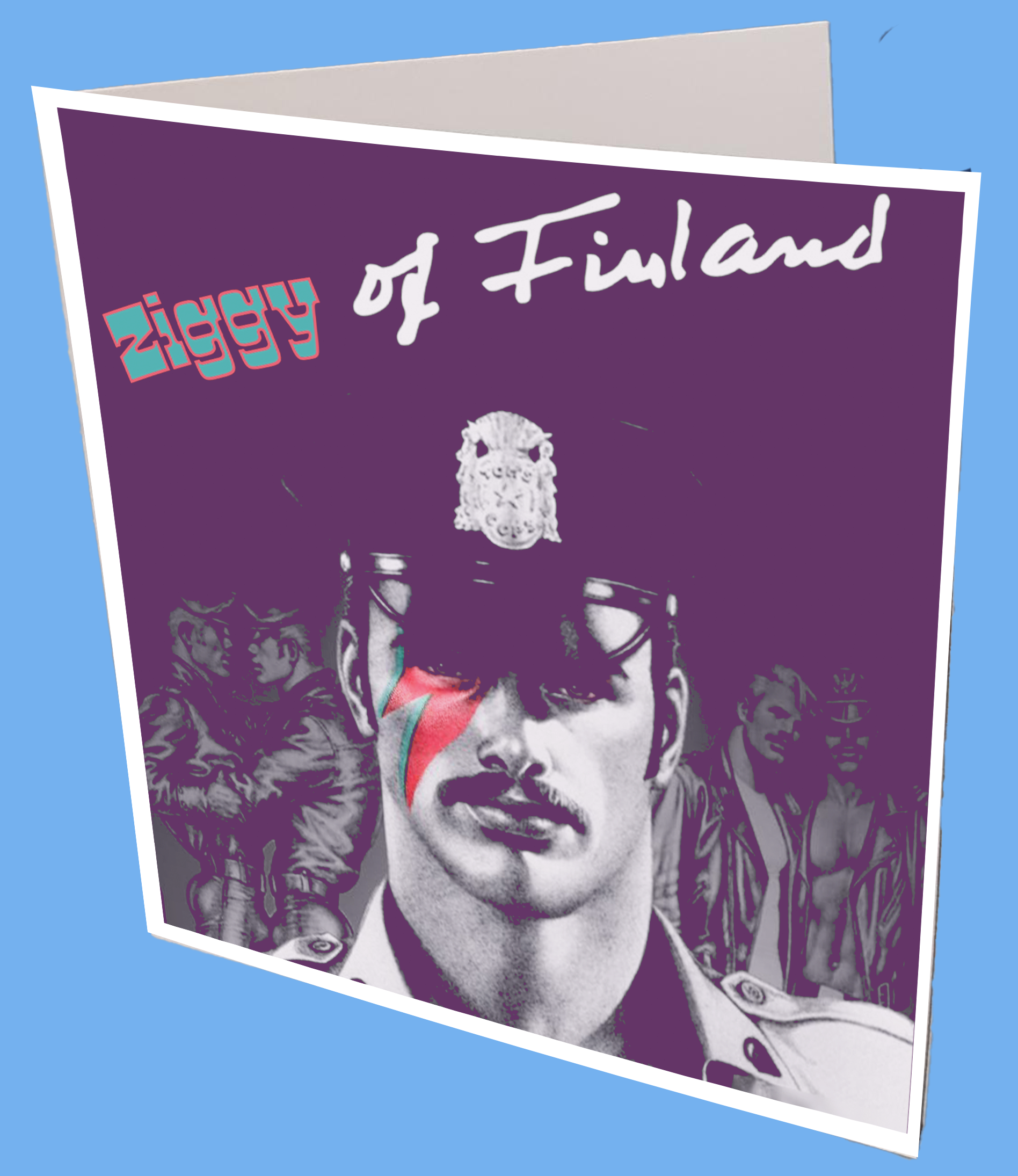 Ziggy of Finland Greeting Card