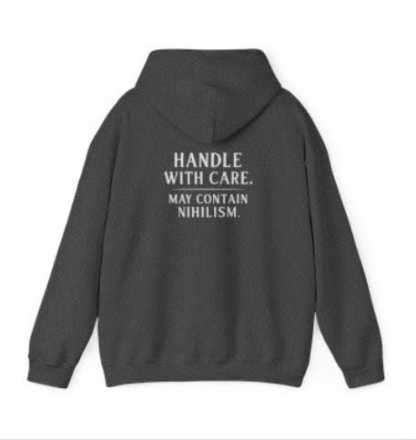 Shattered Sanity Pull Over Hoodie Sweatshirt