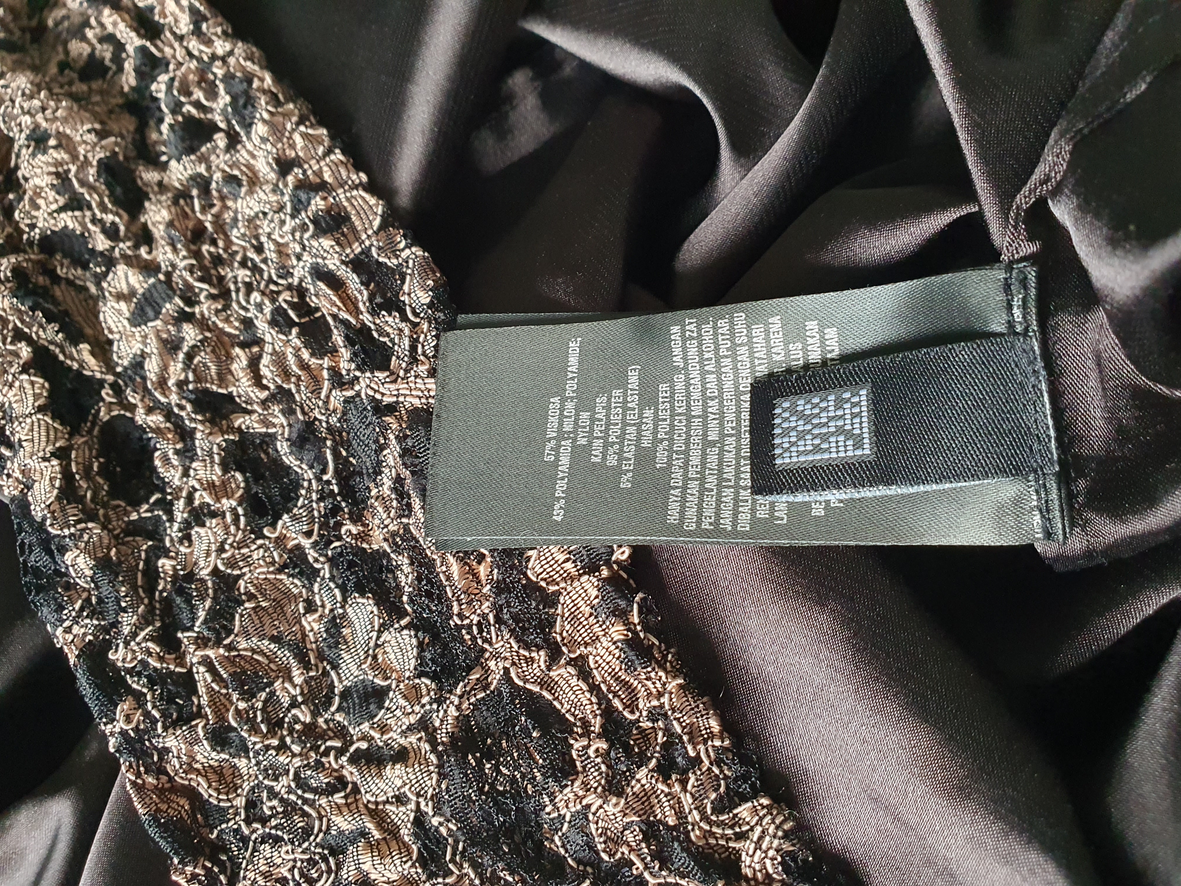 TED BAKER Elke Lace Shift Dress Size Ted 3, UK12