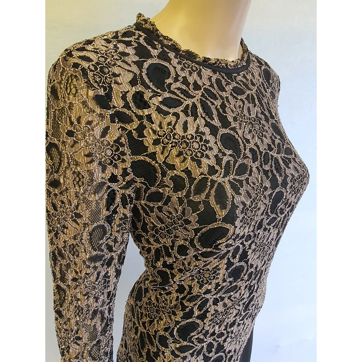 TED BAKER Elke Lace Shift Dress Size Ted 3, UK12