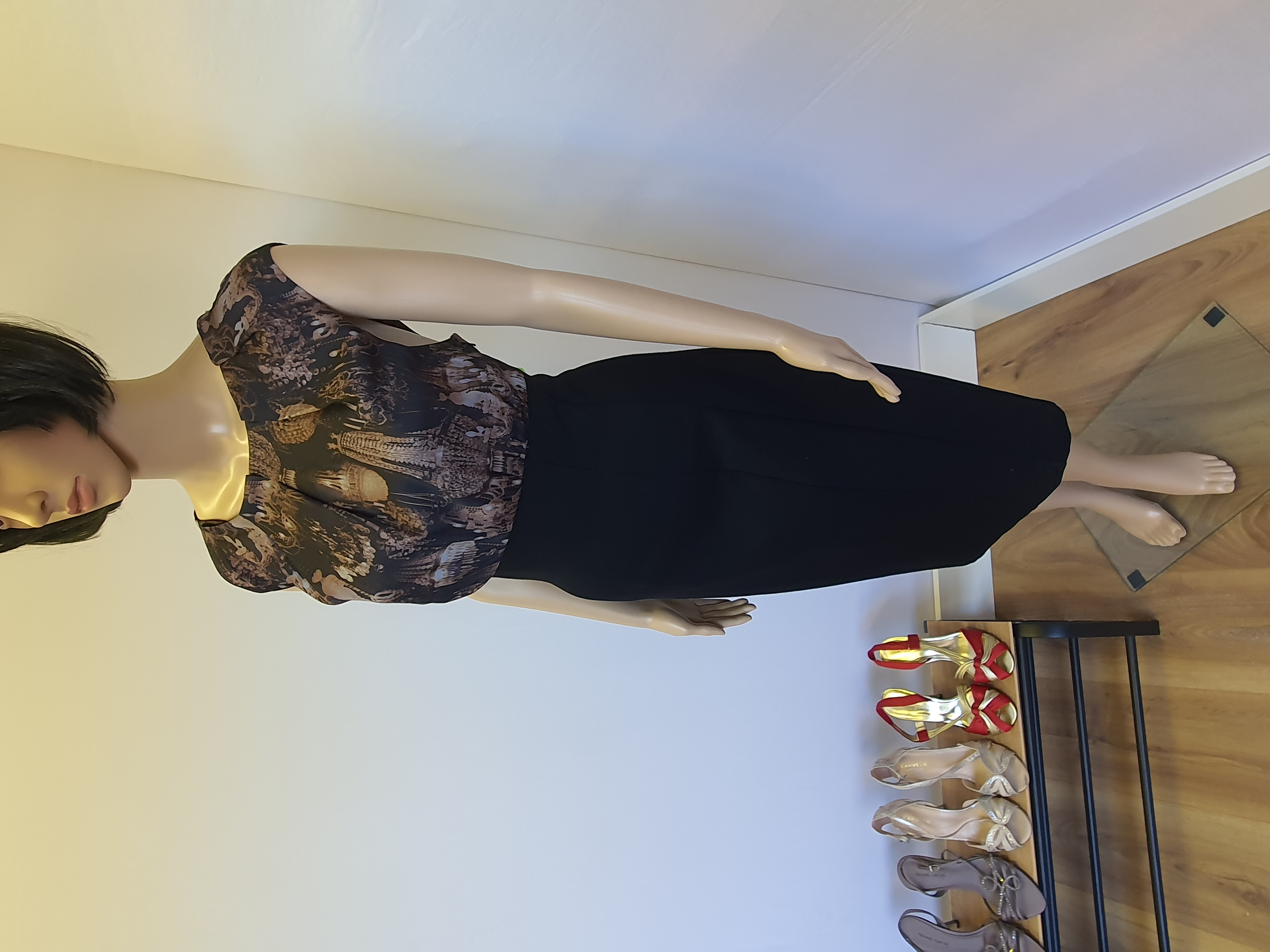 TED BAKER Cocktail Chandelier Design Dress Size Ted 4 UK14
