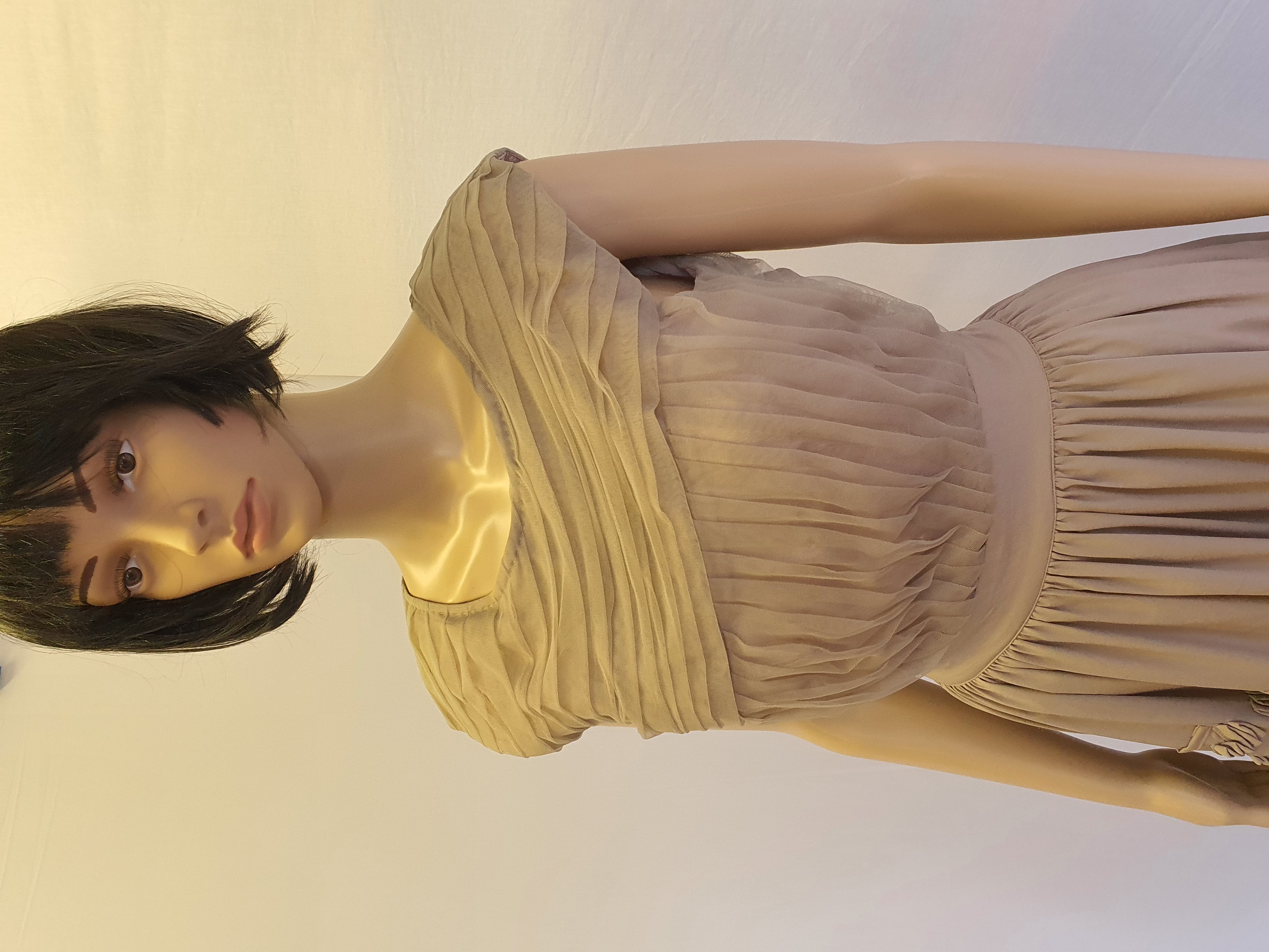 REISS Eleanor Texture and Mesh Dress Size