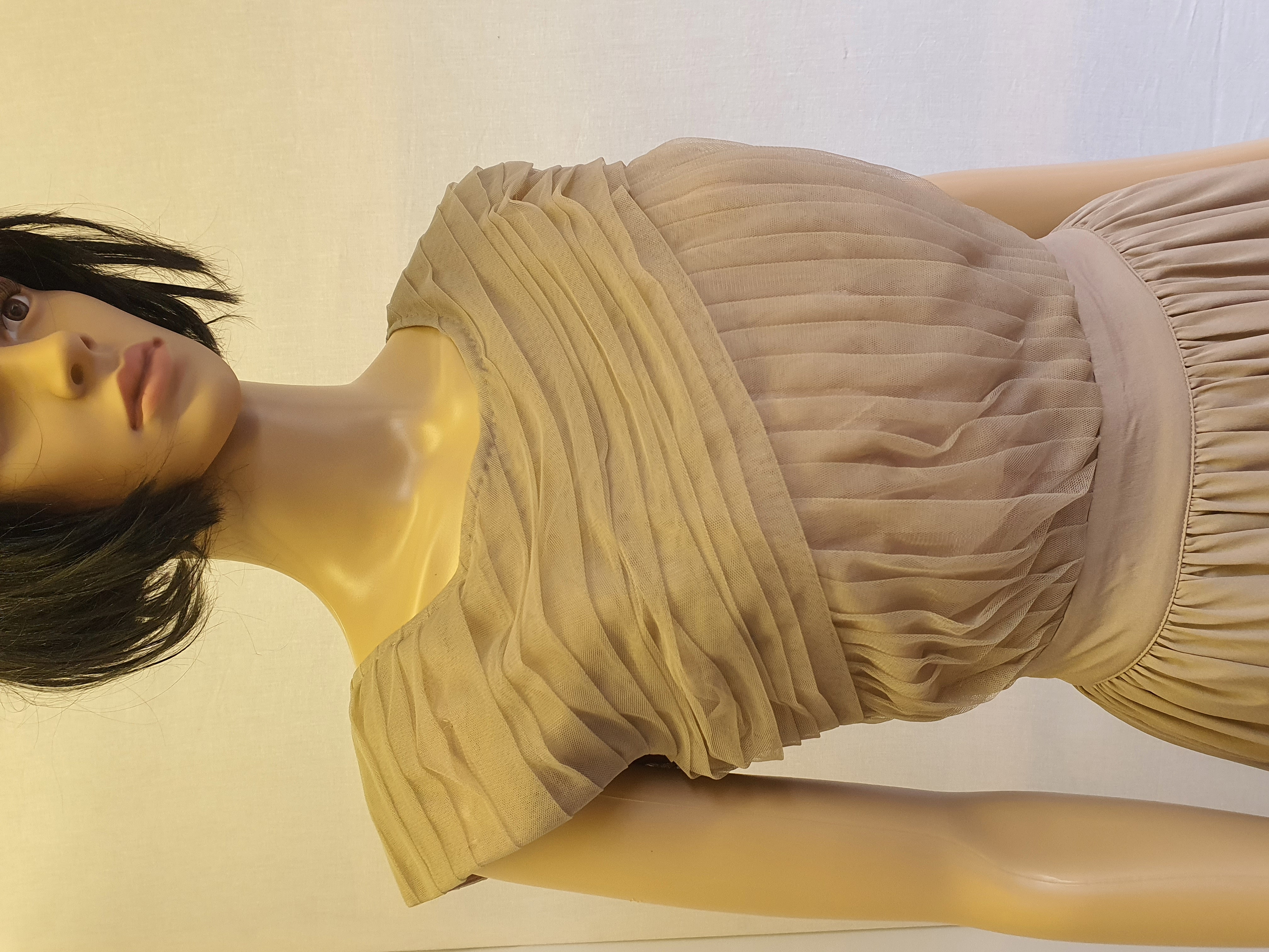 REISS Eleanor Texture and Mesh Dress Size