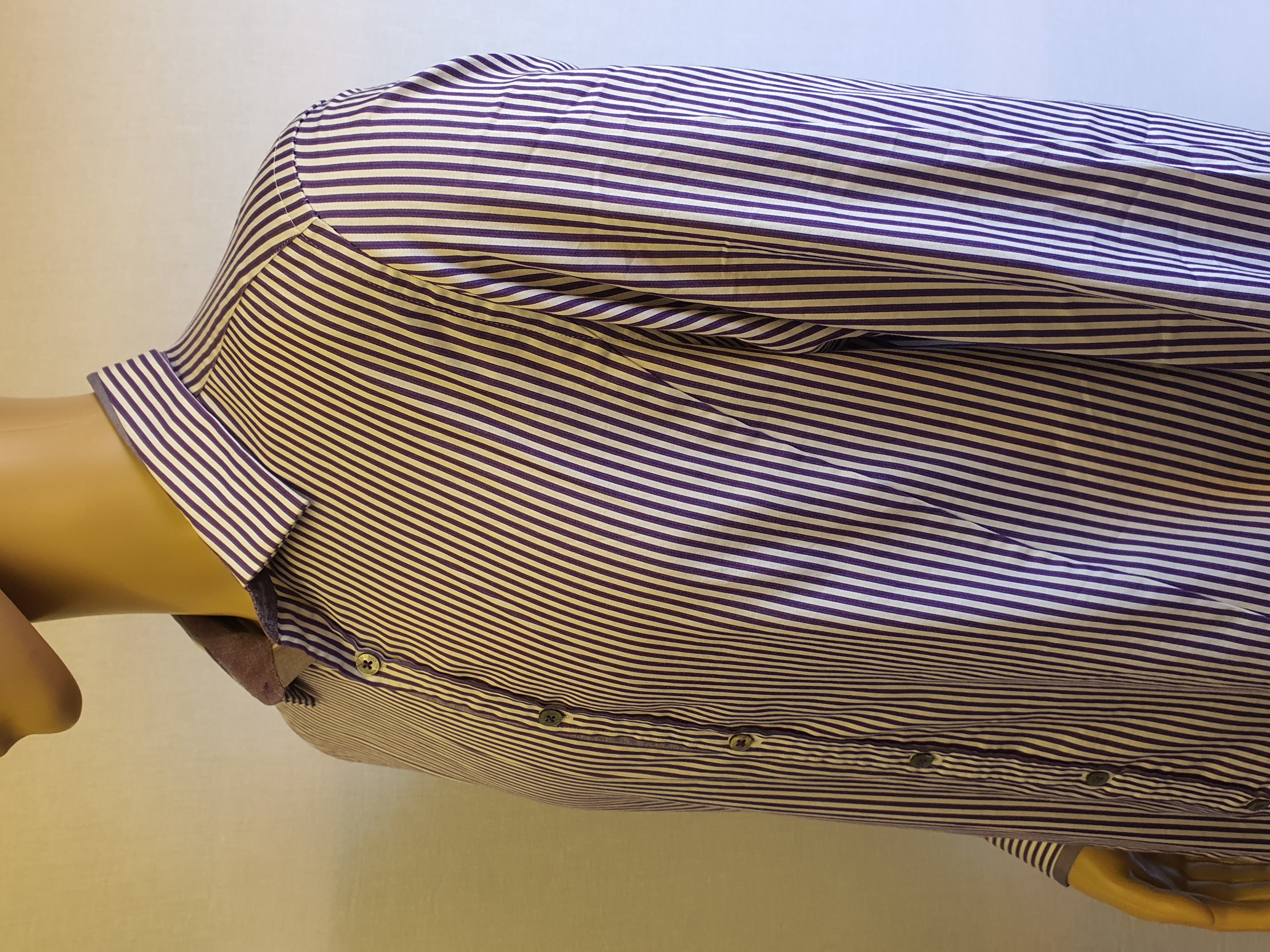 TED BAKER Striped Shirt Size Ted 5 UK L