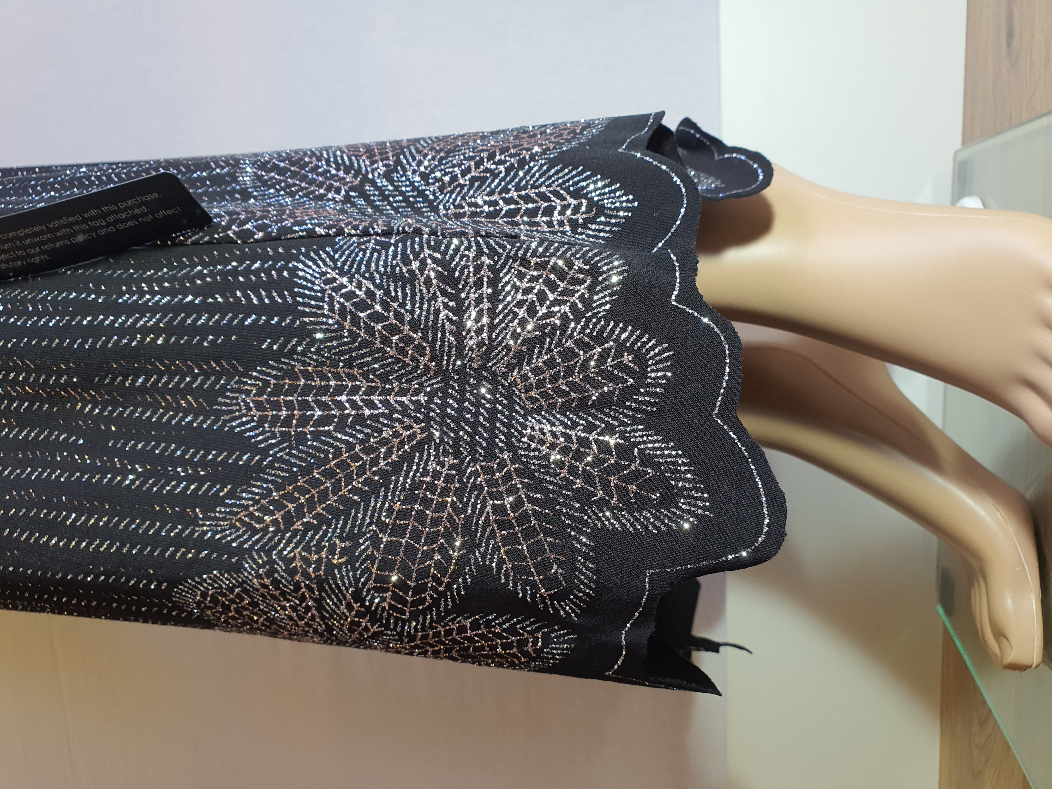 ROMAN Full Length Glitter Detail Maxi Dress Size UK10 - BNWT £60