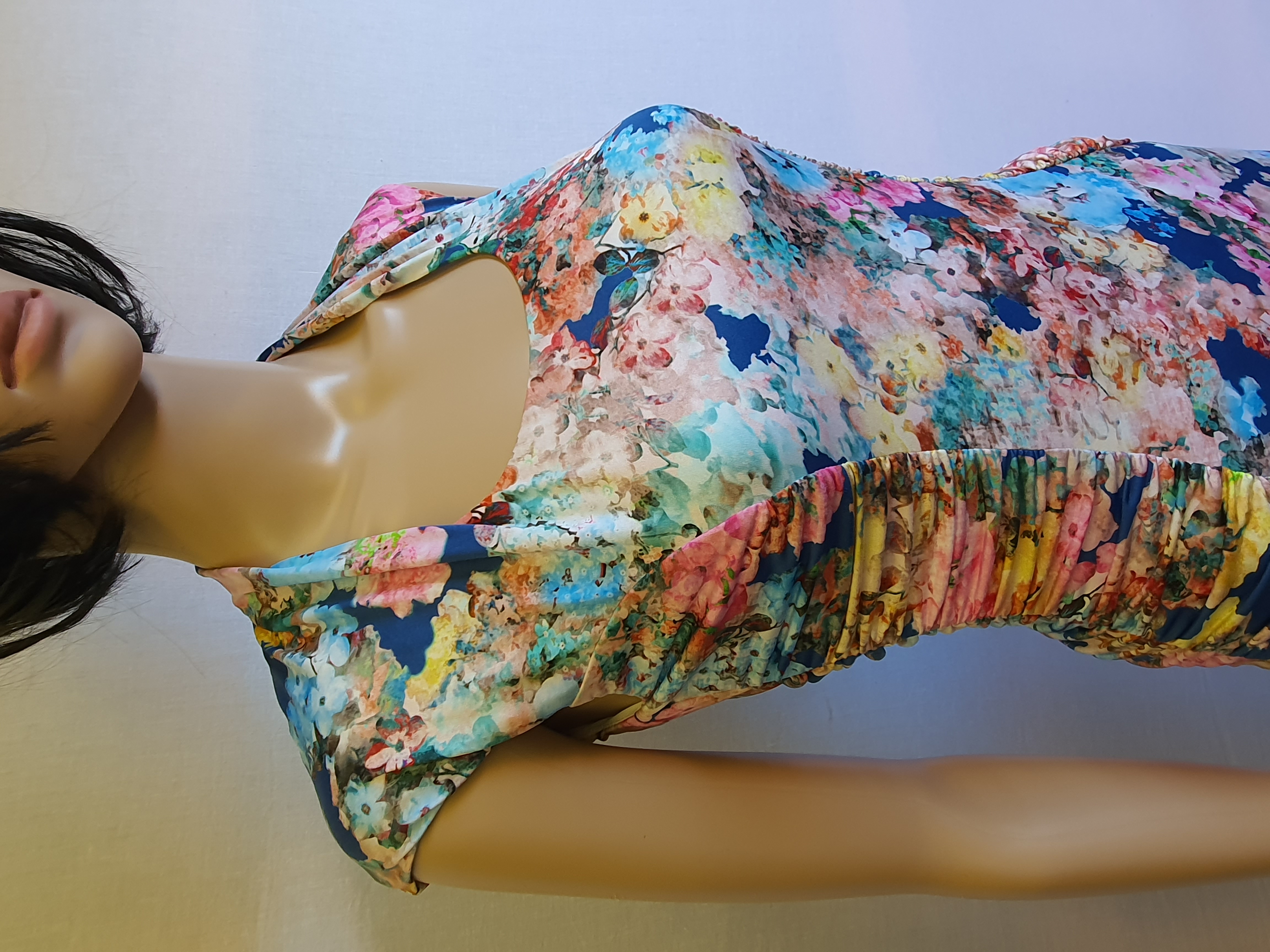 PHASE EIGHT Floral Print Stretchy Pencil Party Dress size UK8