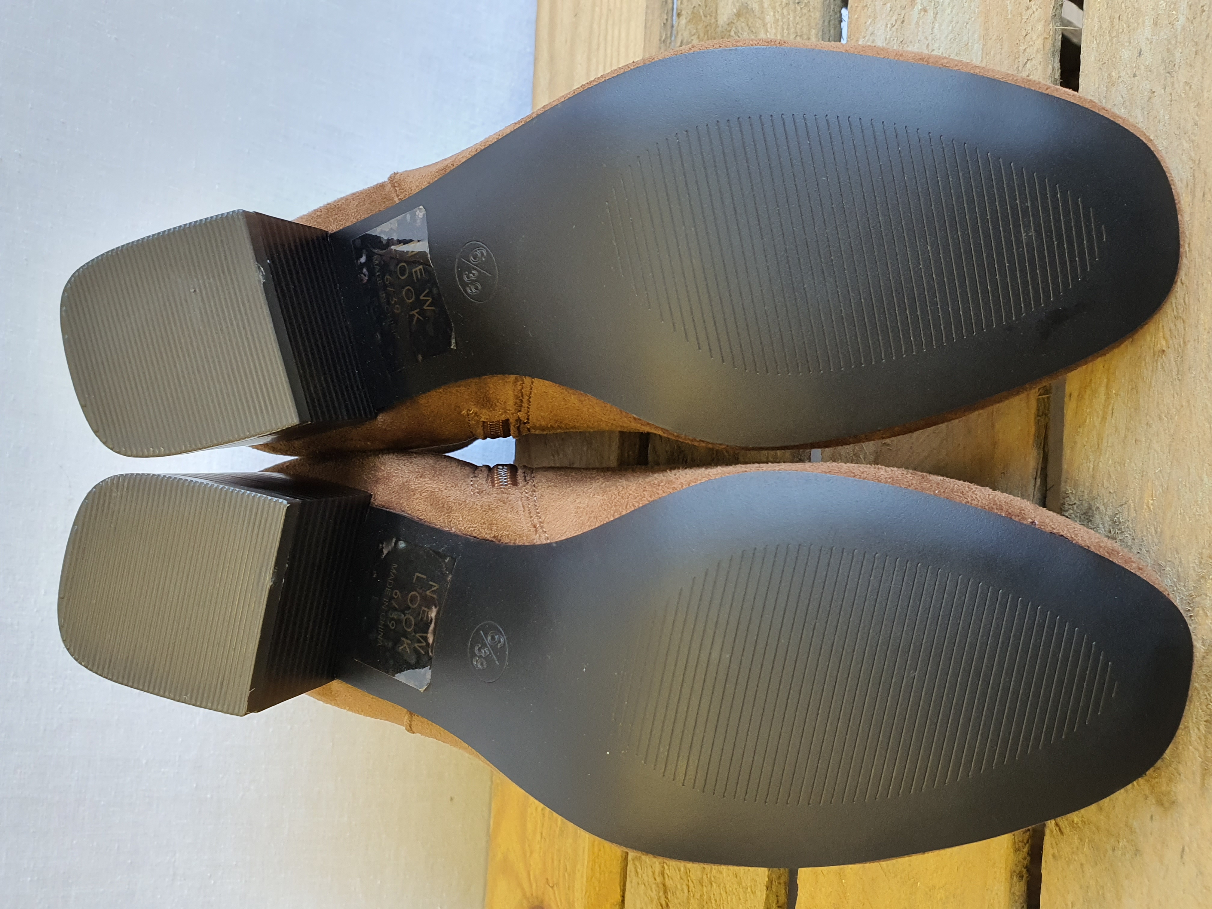 NEW LOOK Brown Ankle Boots SIze UK6 NEW