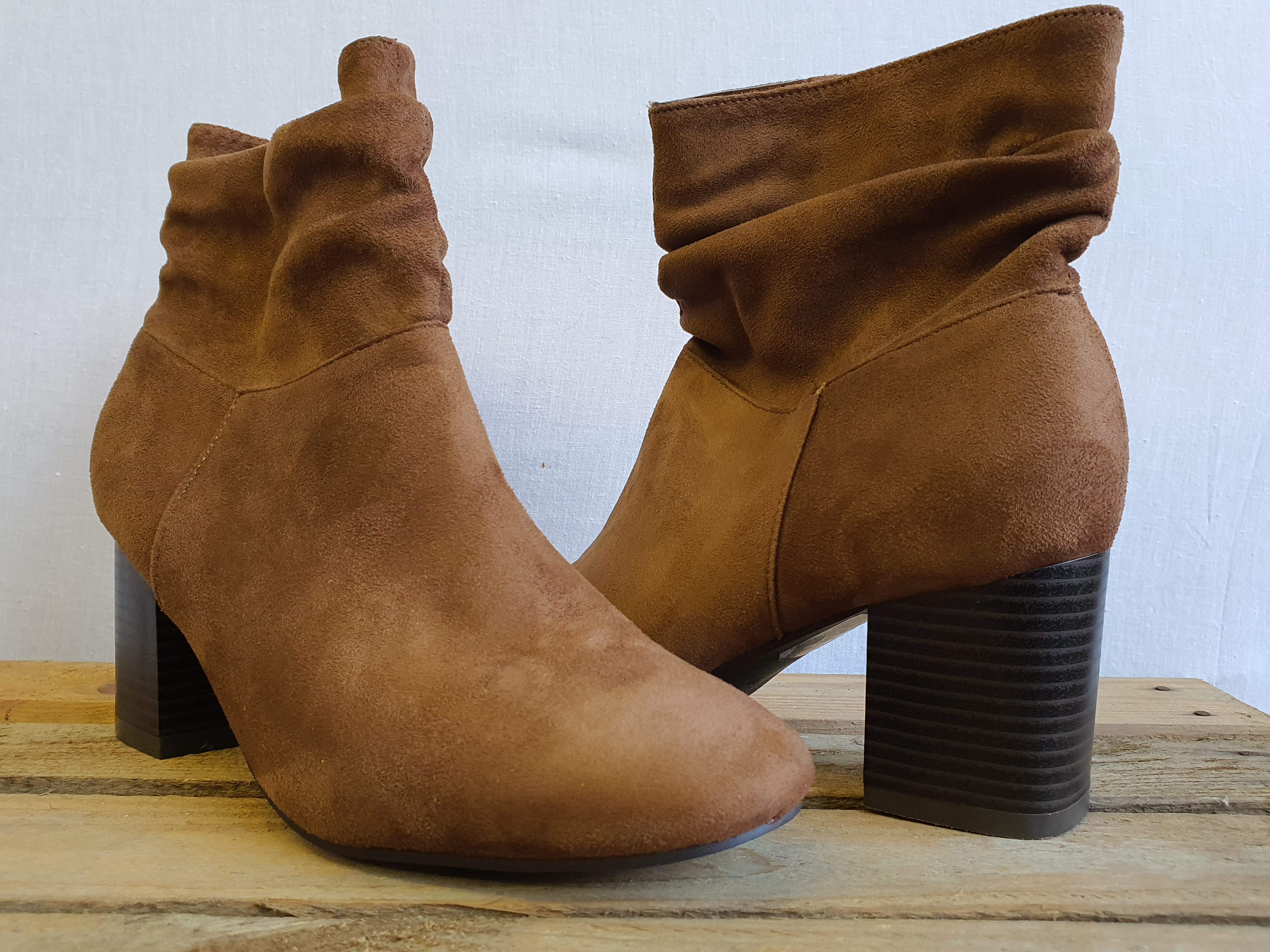 NEW LOOK Brown Ankle Boots SIze UK6 NEW