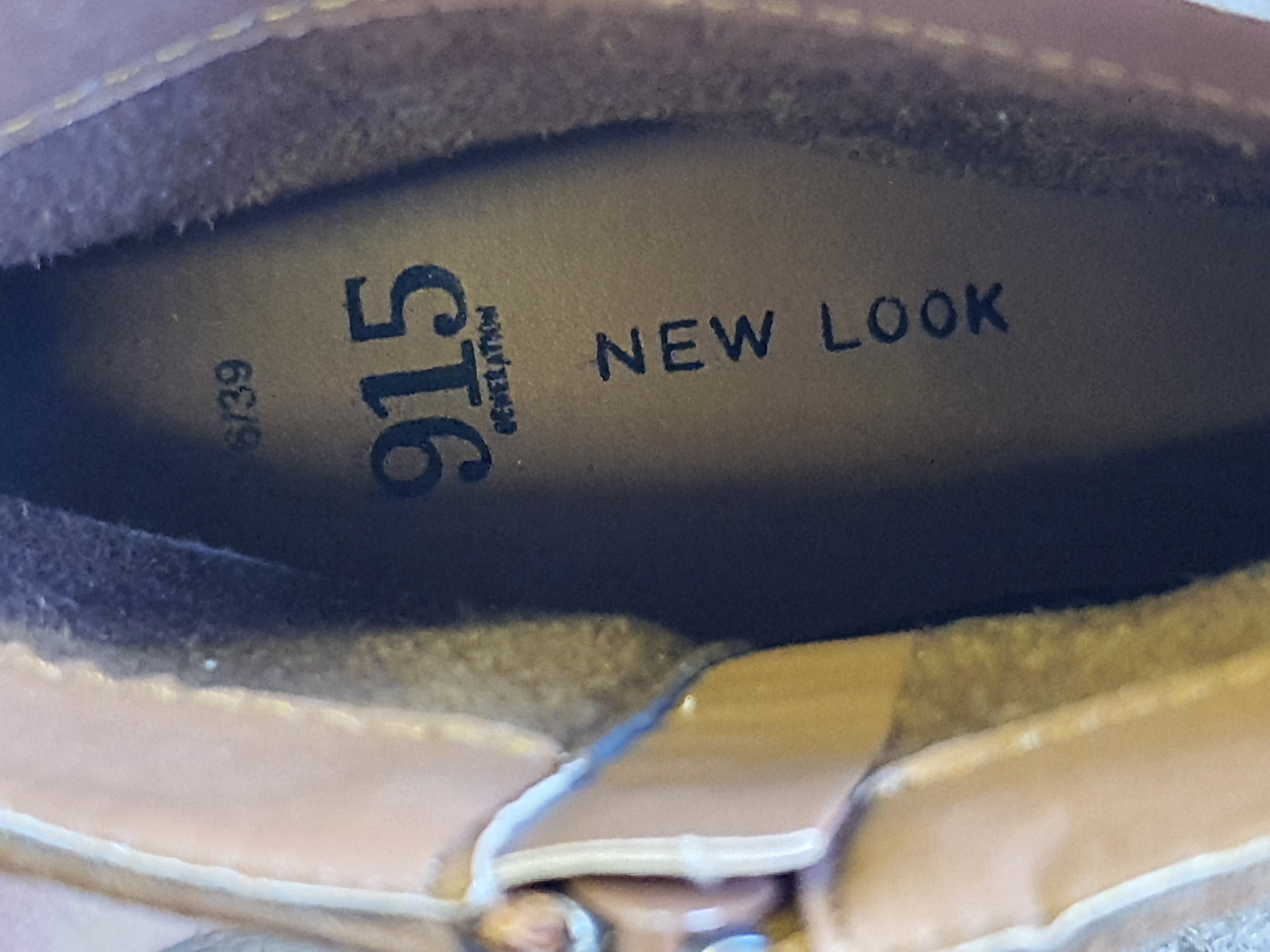 NEW LOOK Brown Ankle Boots SIze UK6 NEW