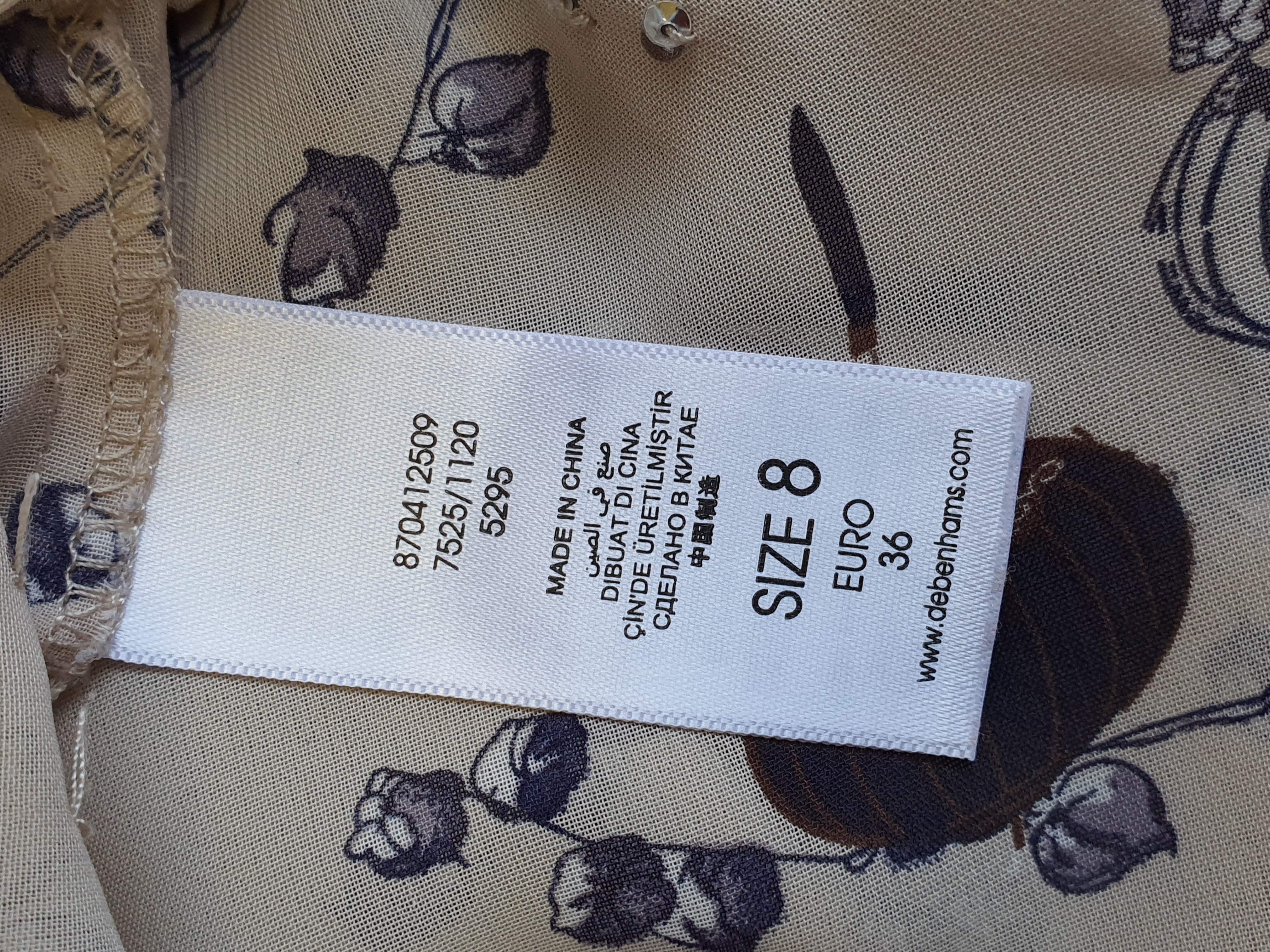 ROCHA JOHN ROCHA Elgant Short Sleeve Top and Necklace UK 8