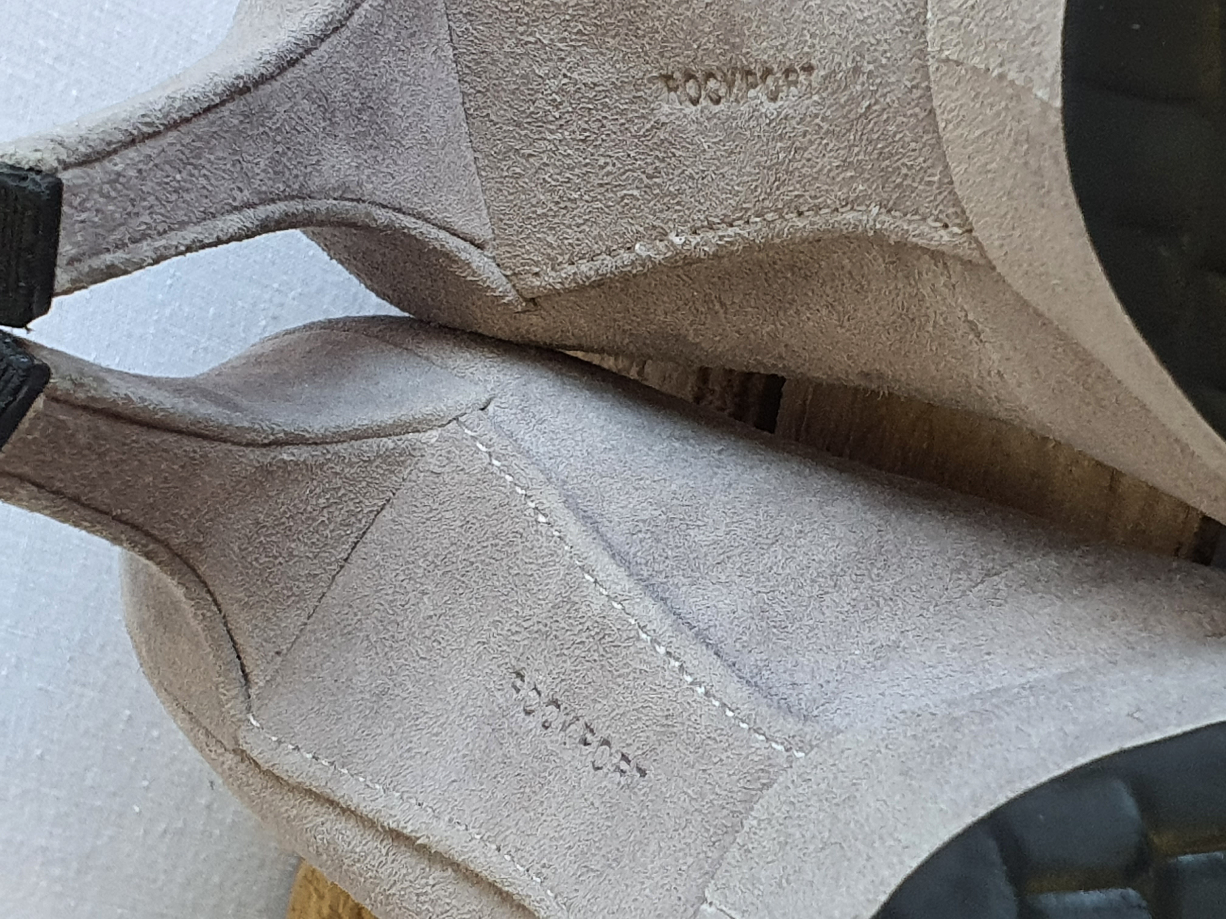 ROCKPORT Grey Heather 4" Heels Size UK 4.5- NEW