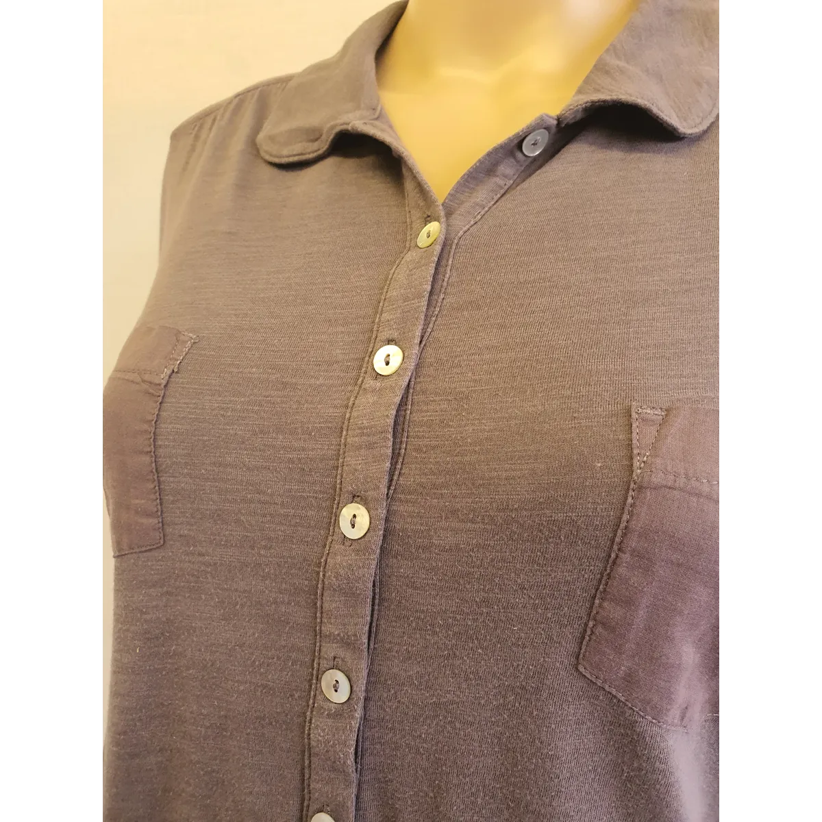 WHITE STUFF L/Sleeve Buttoned Shirt Size UK10