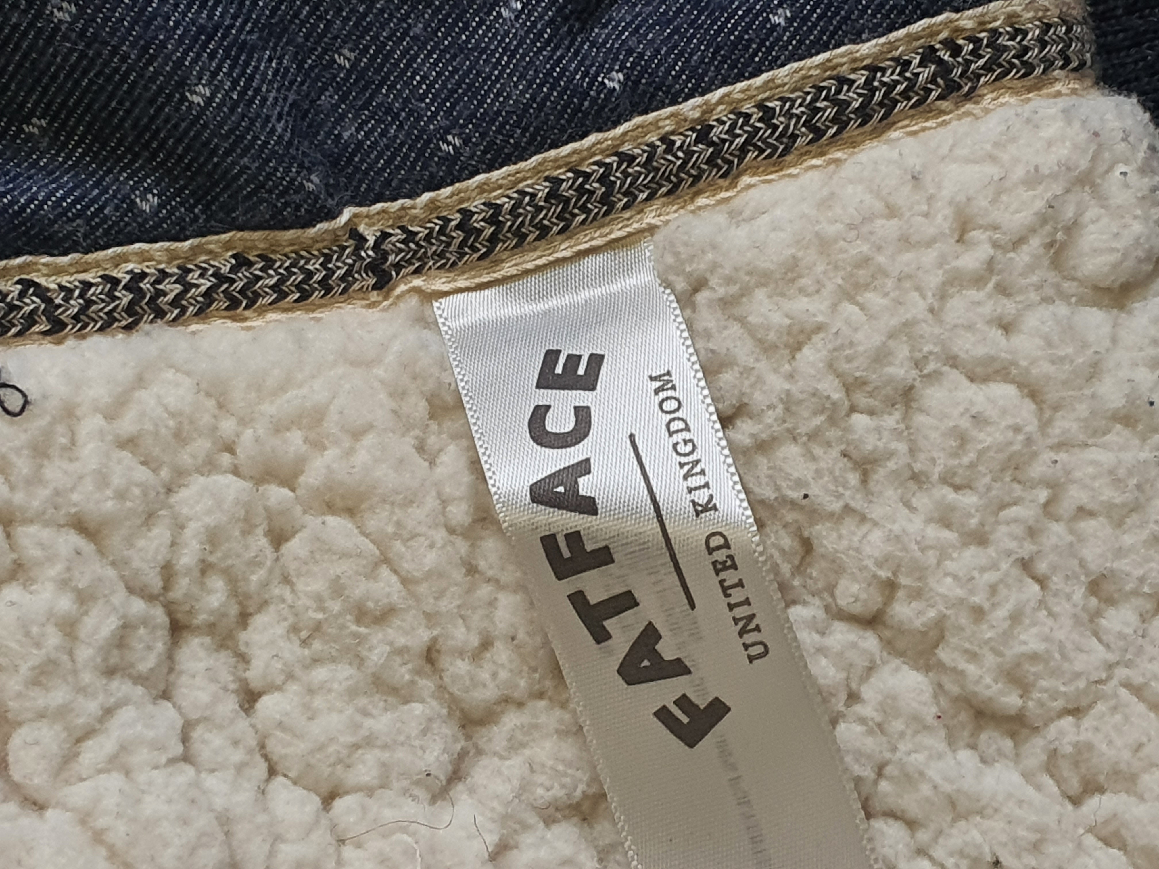 FATFACE Sleeveless Fleece Lined Fur Hooded Bodywarmer Size UK6