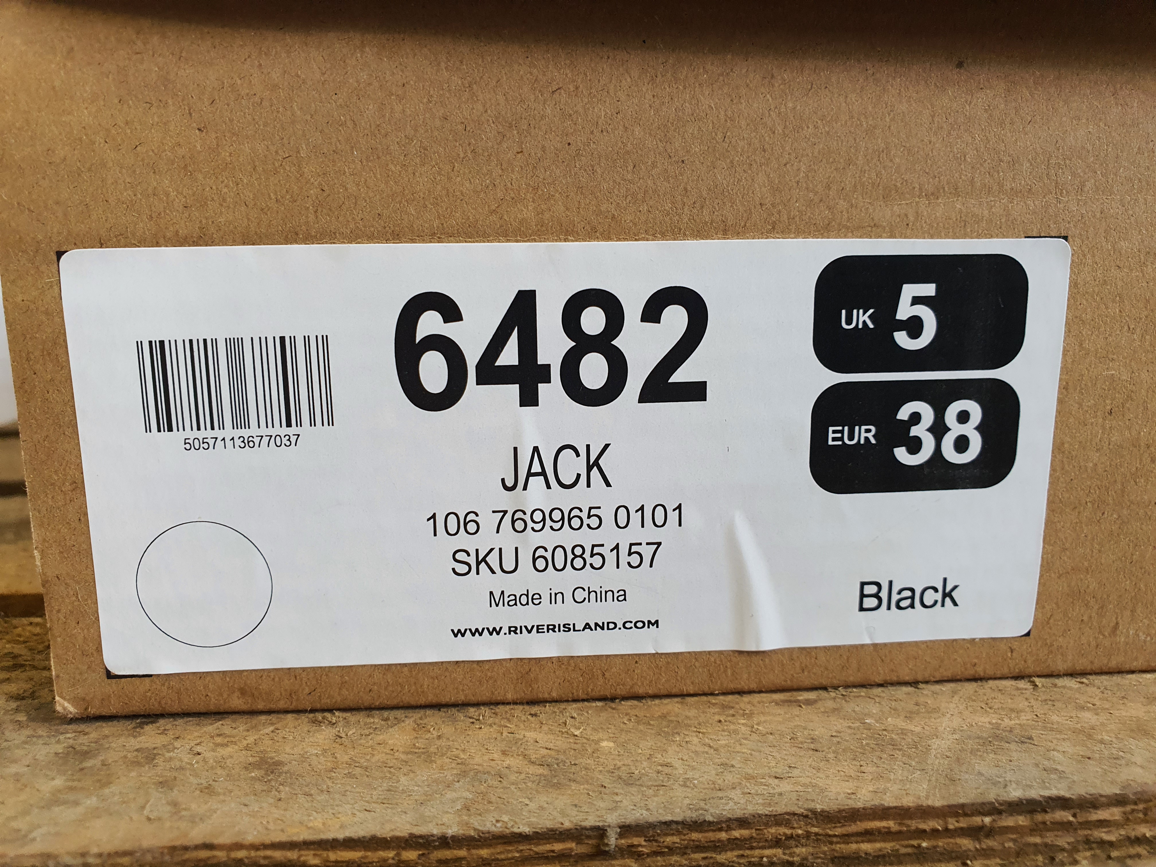 RIVER ISLAND Black Bow 5" Heeled Shoes Size UK5 NEW BOXED