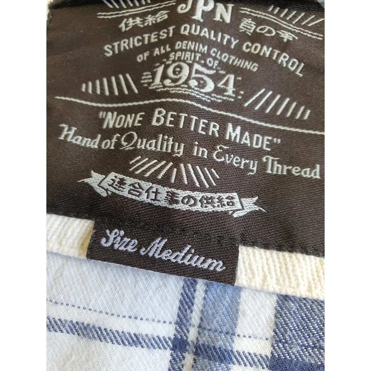 SUPERDRY Long Sleeve Cheque Lumberjack Shirt Size M