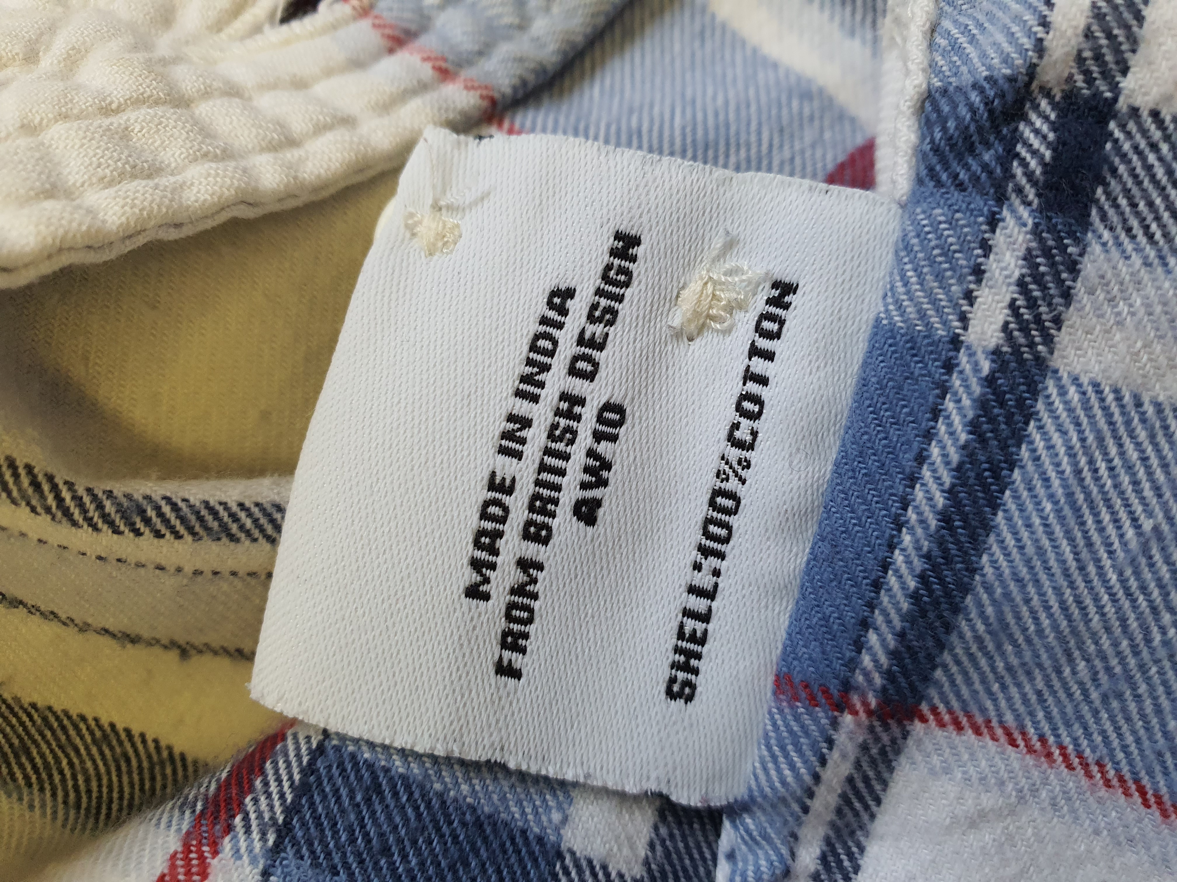 SUPERDRY Long Sleeve Cheque Lumberjack Shirt Size M