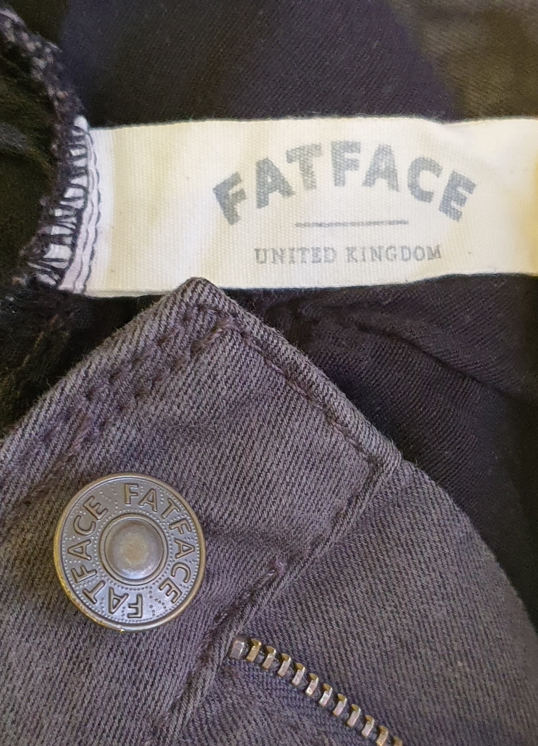 FATFACE Grey Jeans Size UK12 - 30w 28L