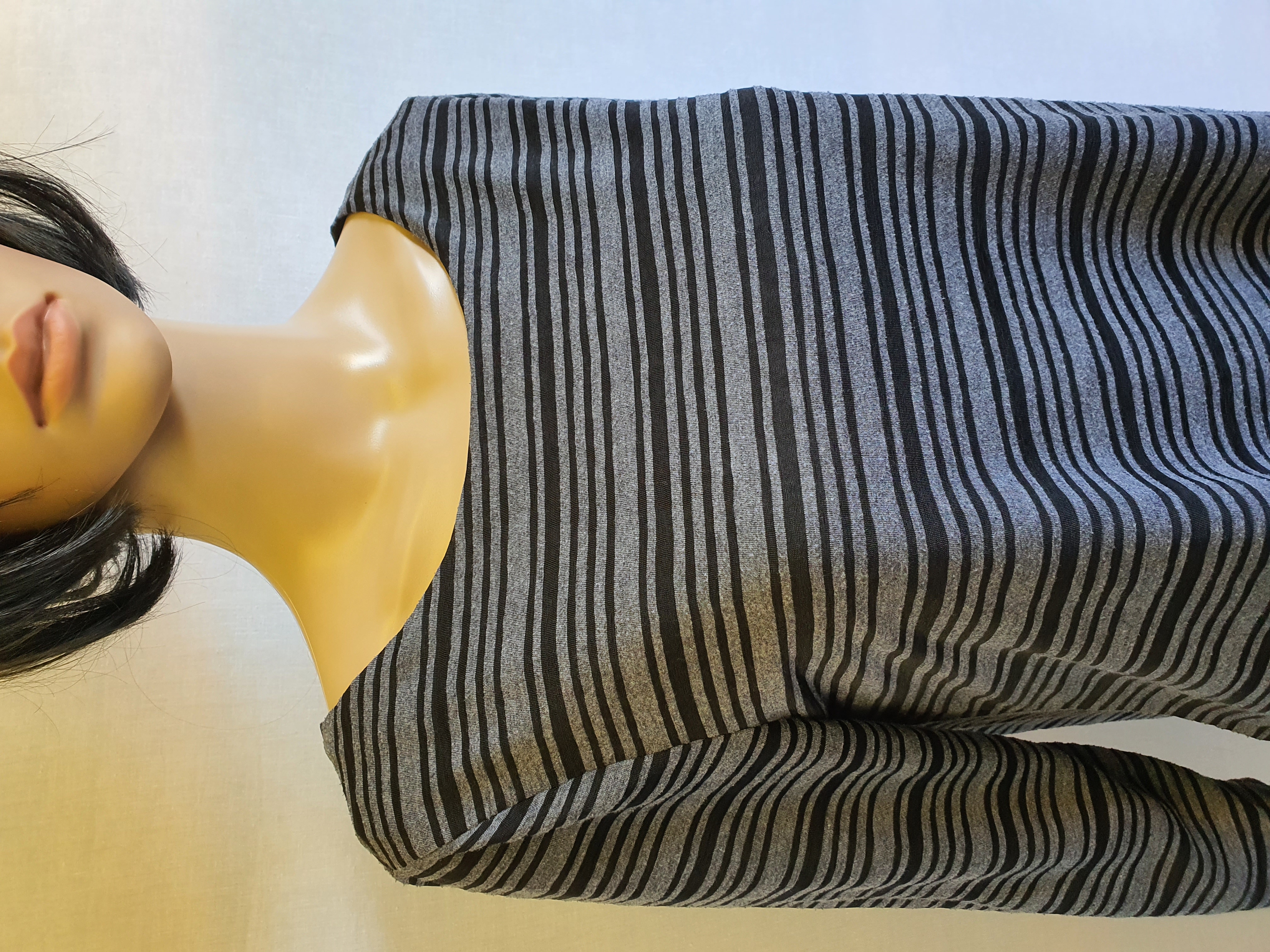 PHASE EIGHT Long Sleeve Striped Top Size UK 12