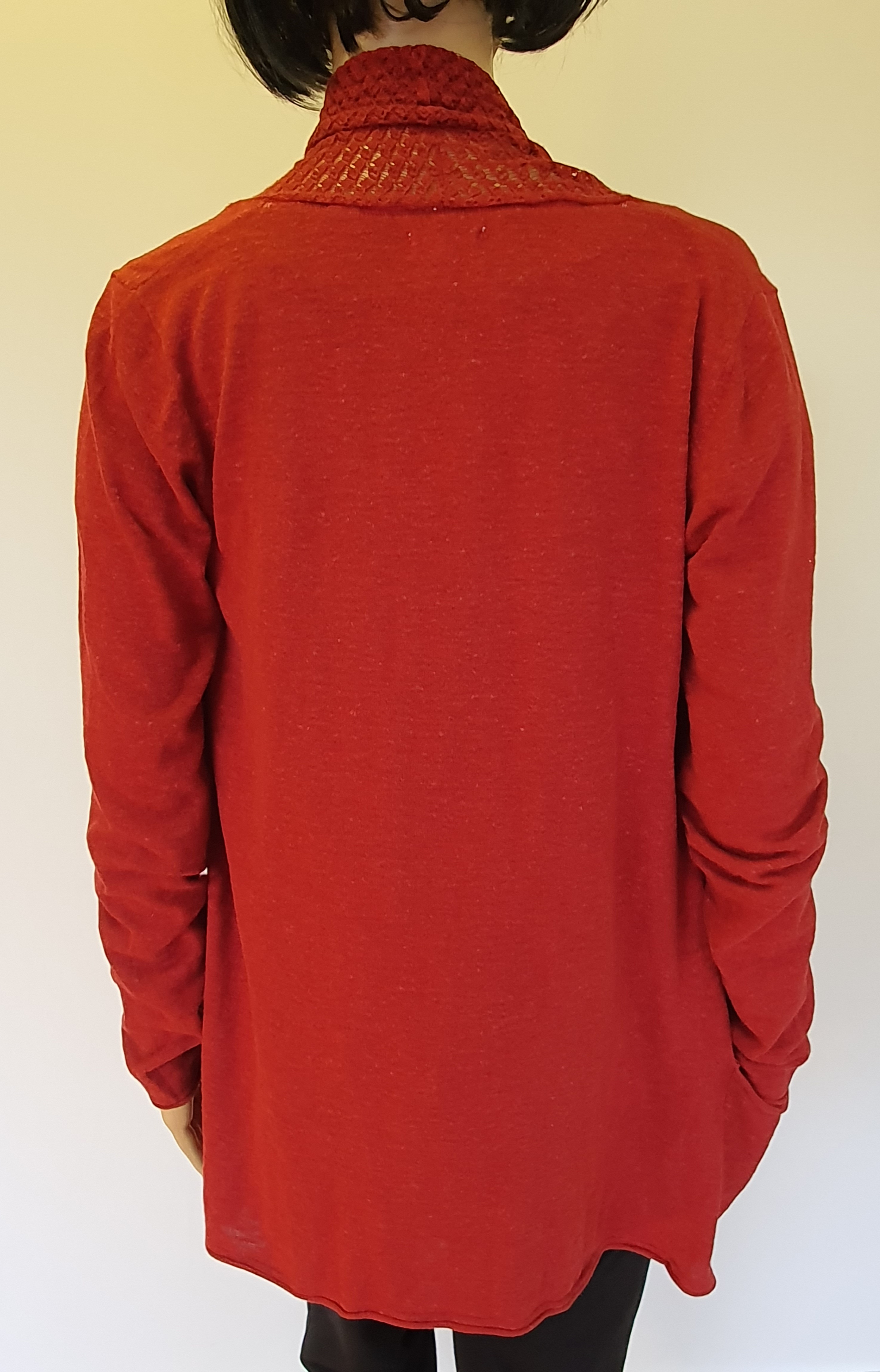 FATFACE Red Long Sleeve Cardigan Size UK10