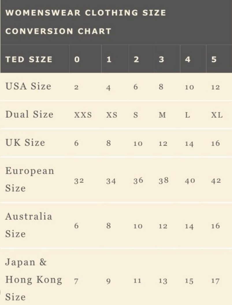TED BAKER Cocktail Chandelier Design Dress Size Ted 4 UK14