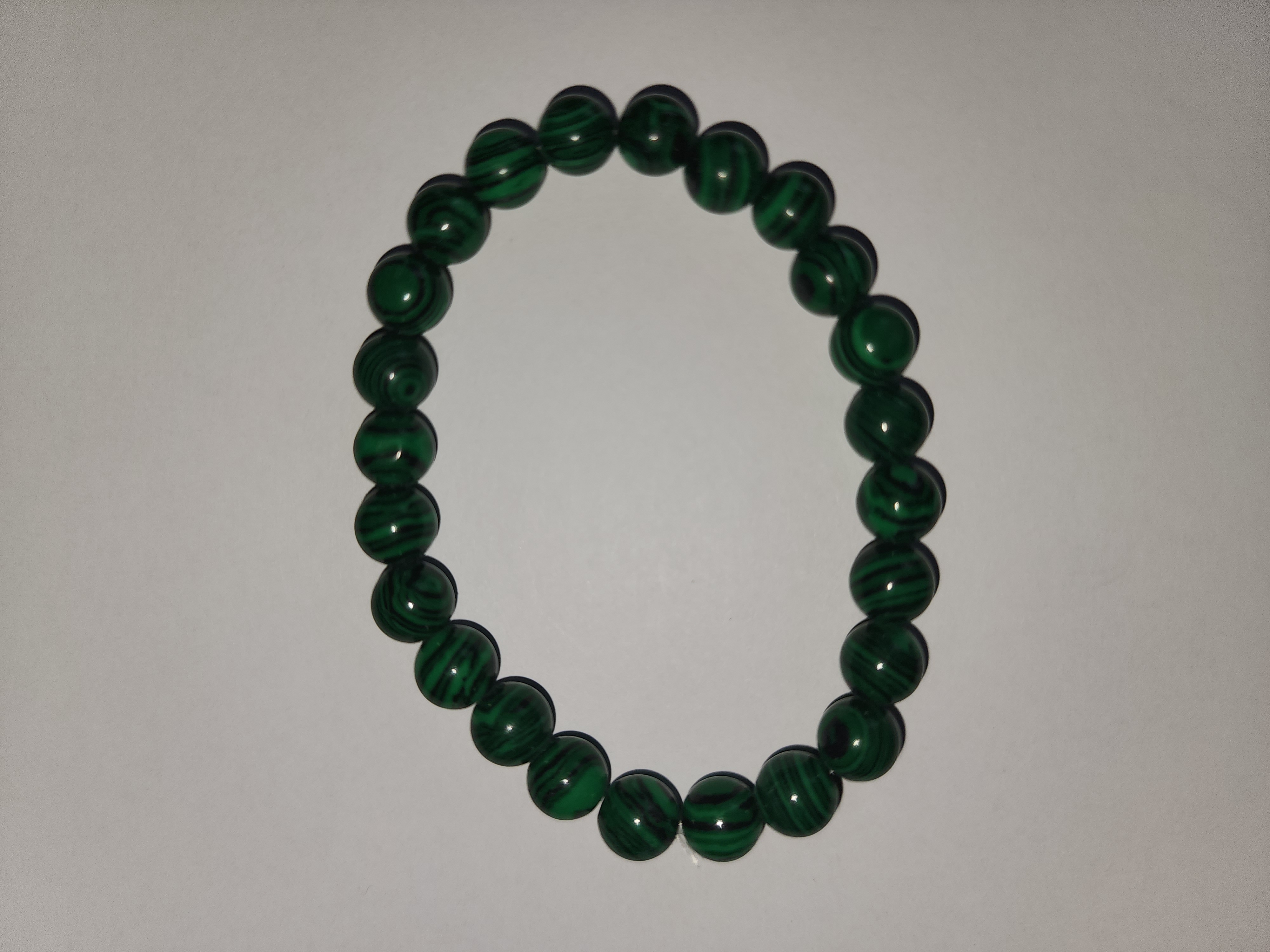 Malachite Balance Imprinted Frequency Bracelet