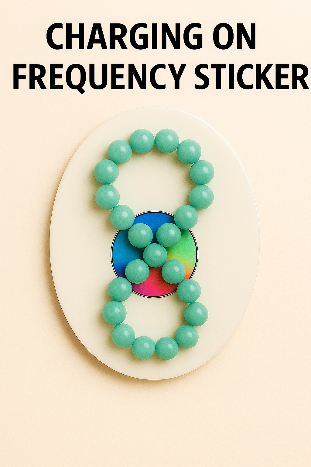 Amazonite Heart Chakra Imprinted Frequency Beaded Bracxelert