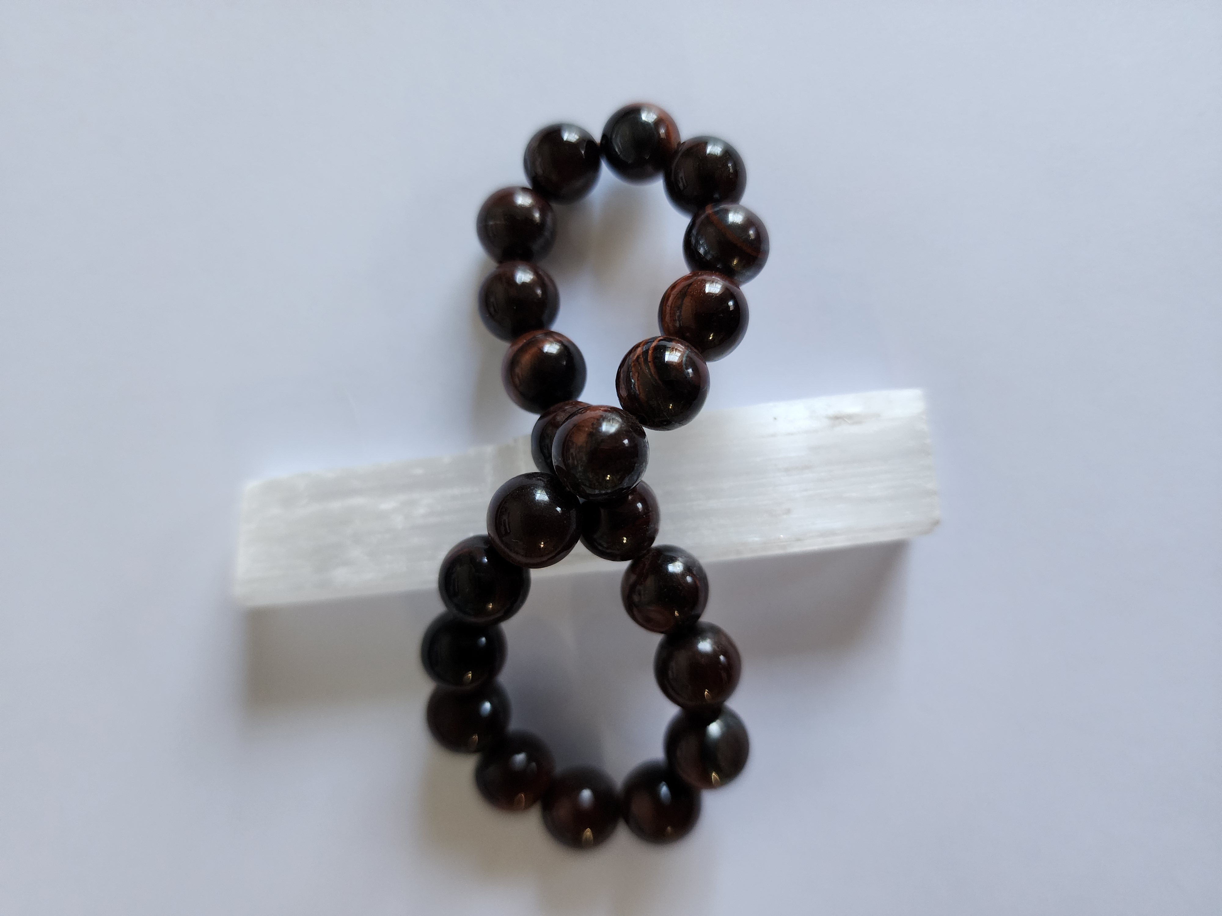 Chrysocolla Communication Imprinted Beaded Braceletinte dFrequency Beaded Bracelet