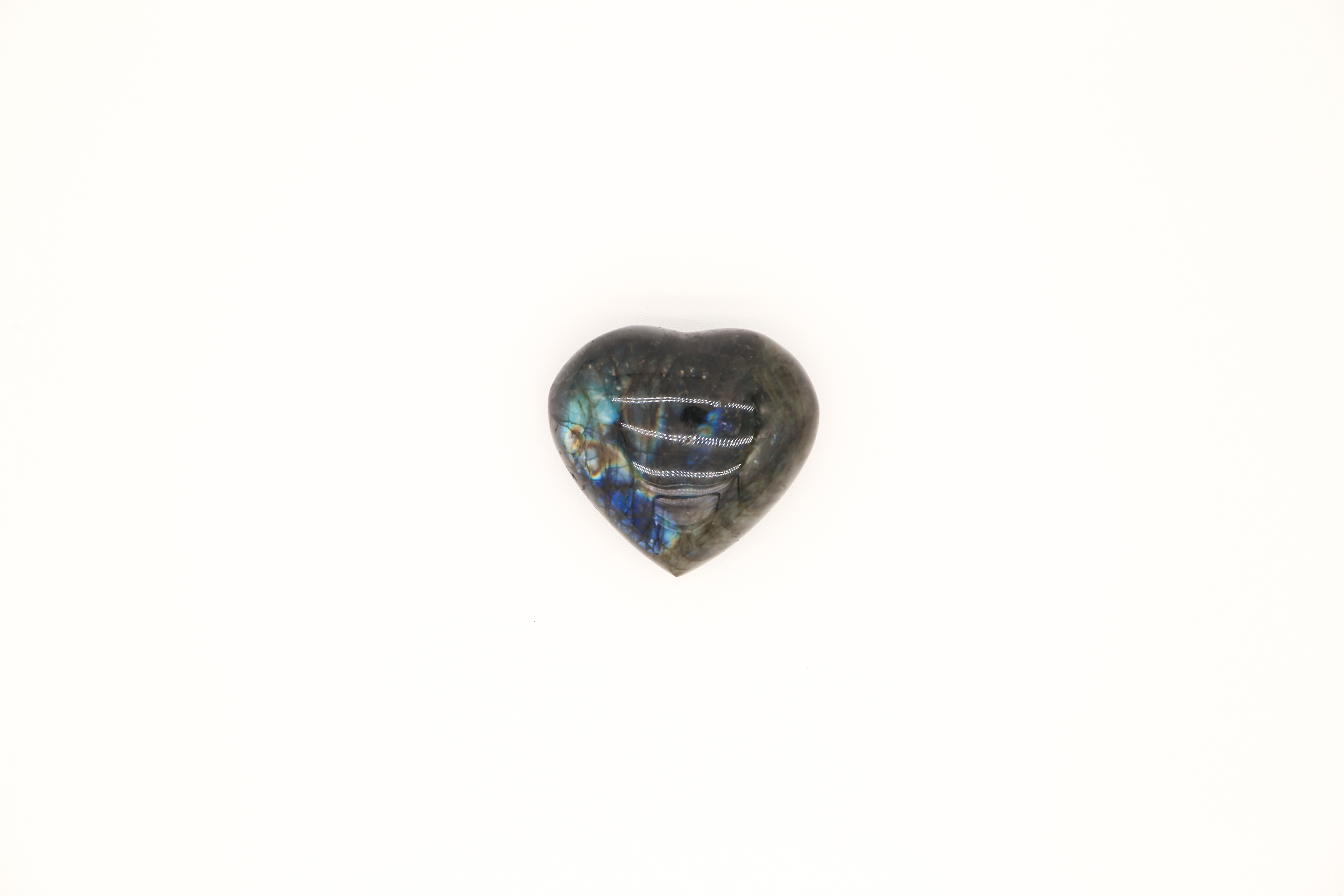 Small Labradorite Heart