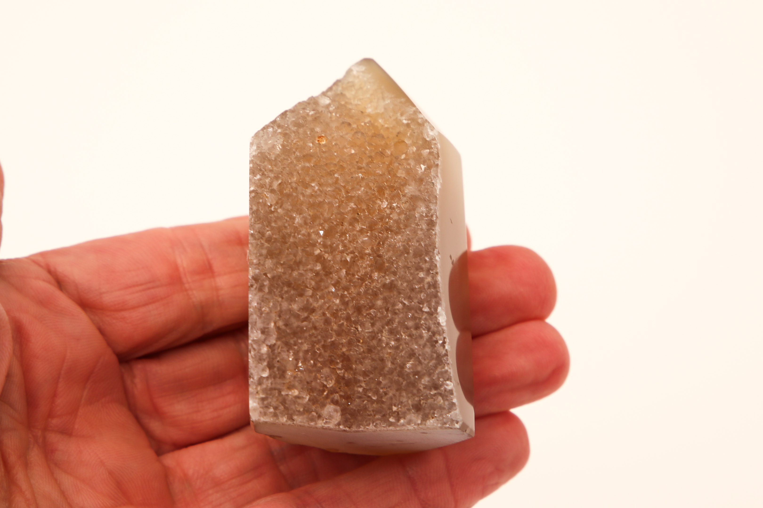 Small Agate Druzy Tower
