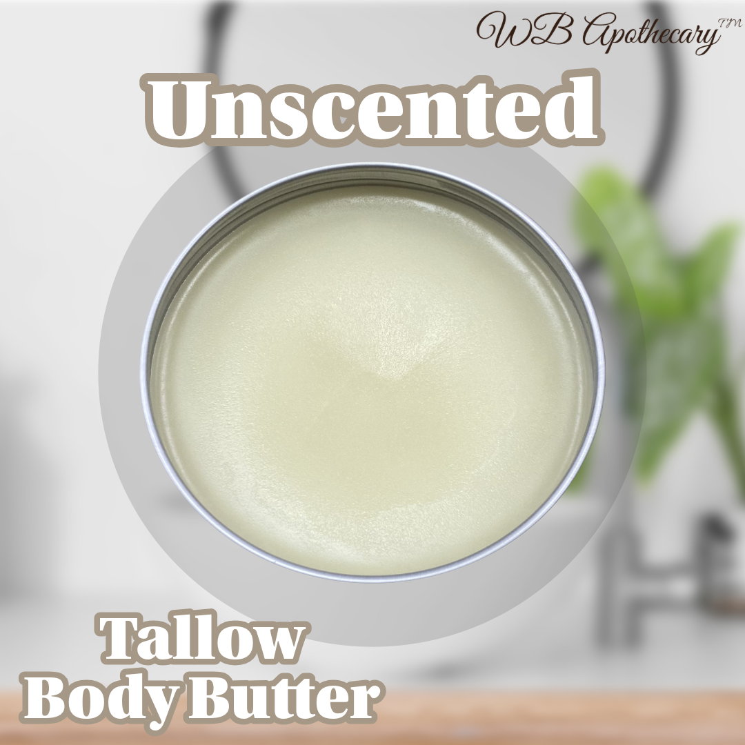 Unscented Tallow Body Butter