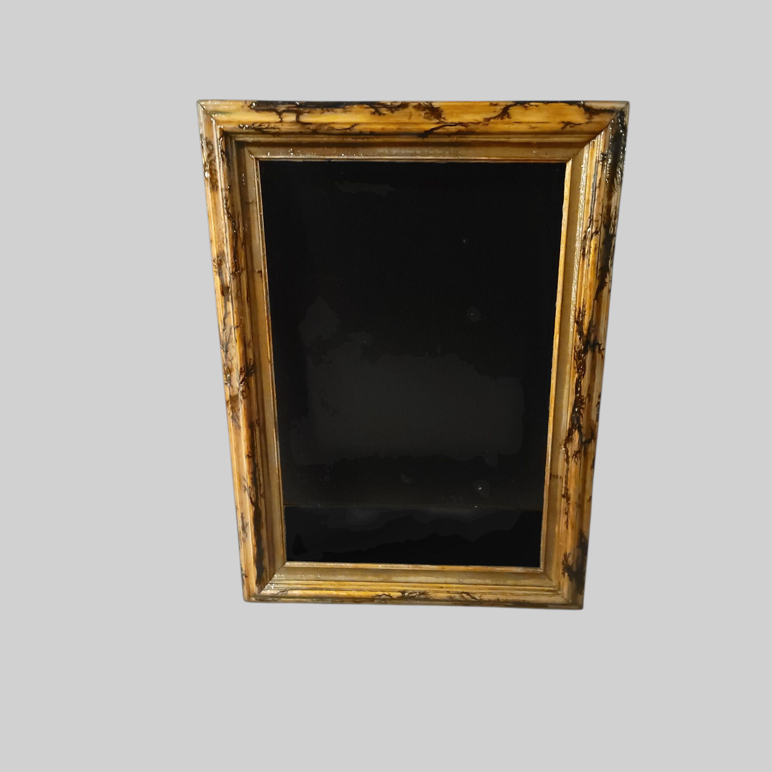 Fractal burnt frames