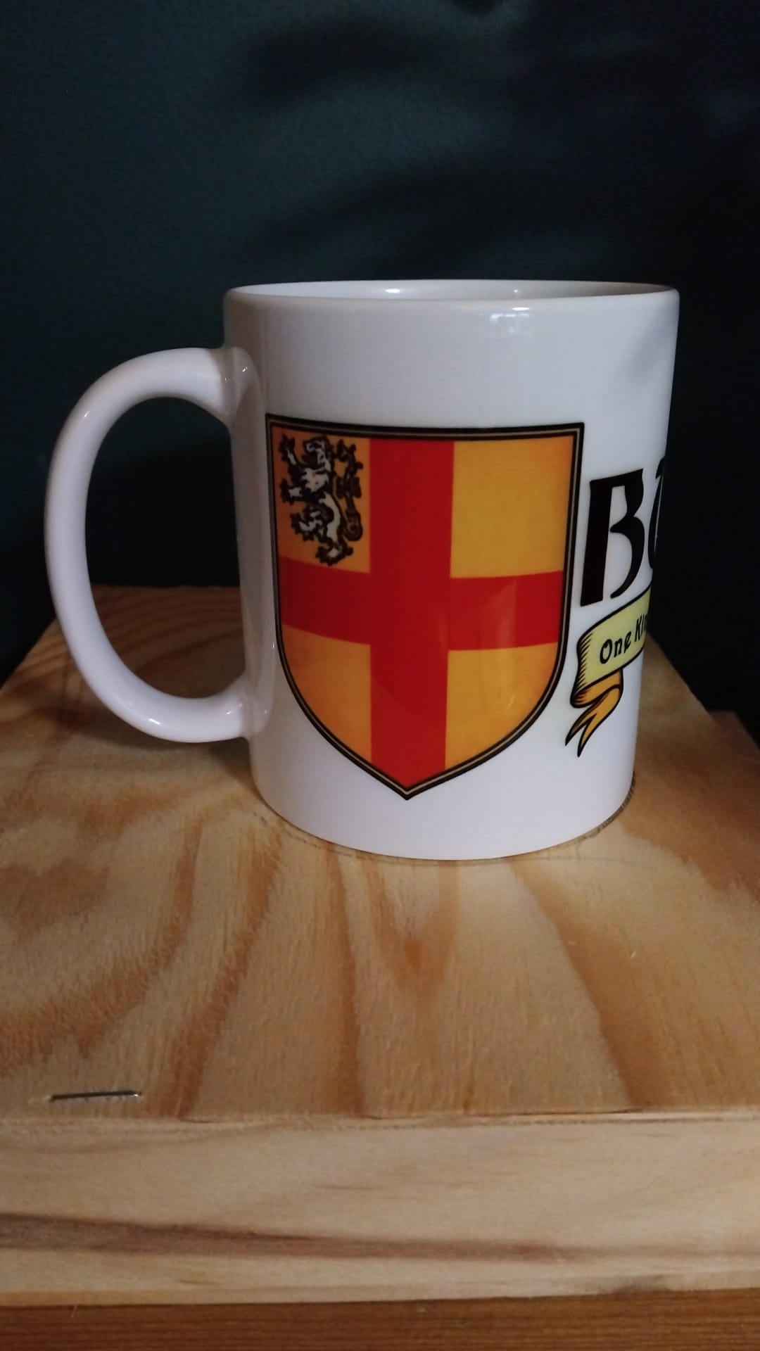 HERALDIC MUG BURKE