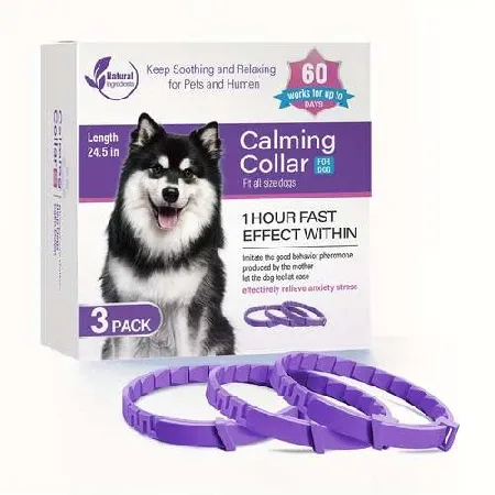 Dog calming collar