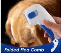 Dog flea comb