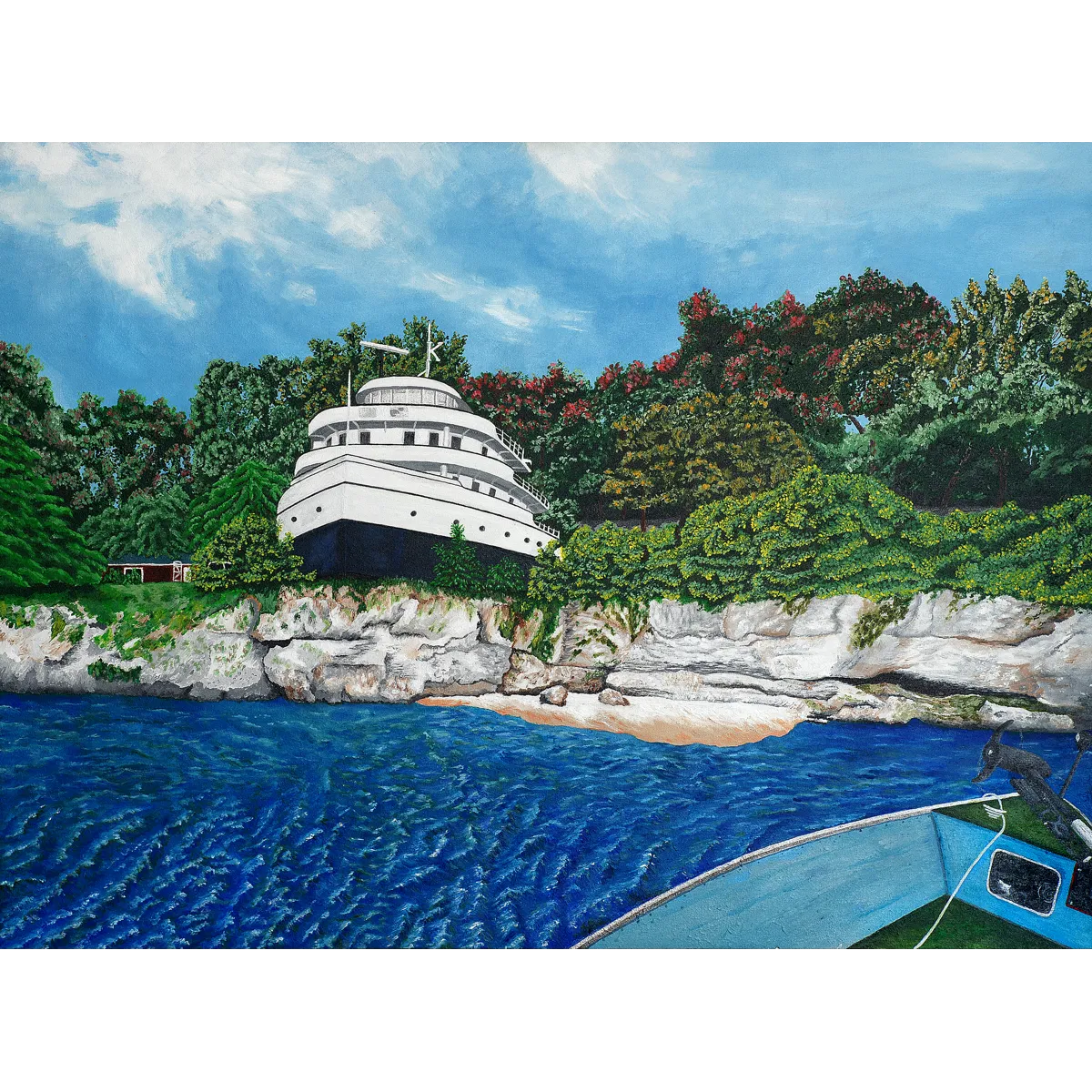 Boat House - 24" x 36"