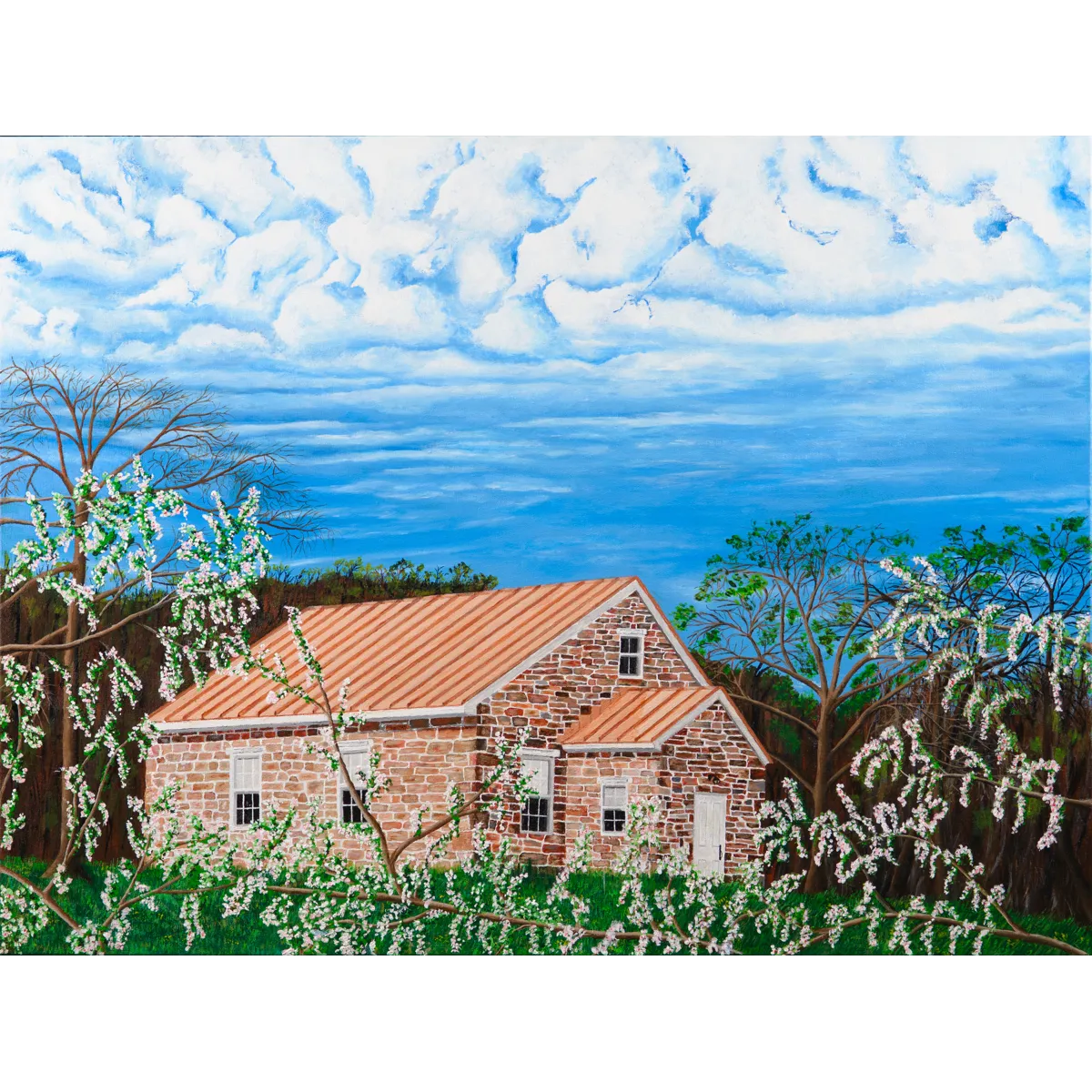 Chapel on the Hil - 30" x 40"