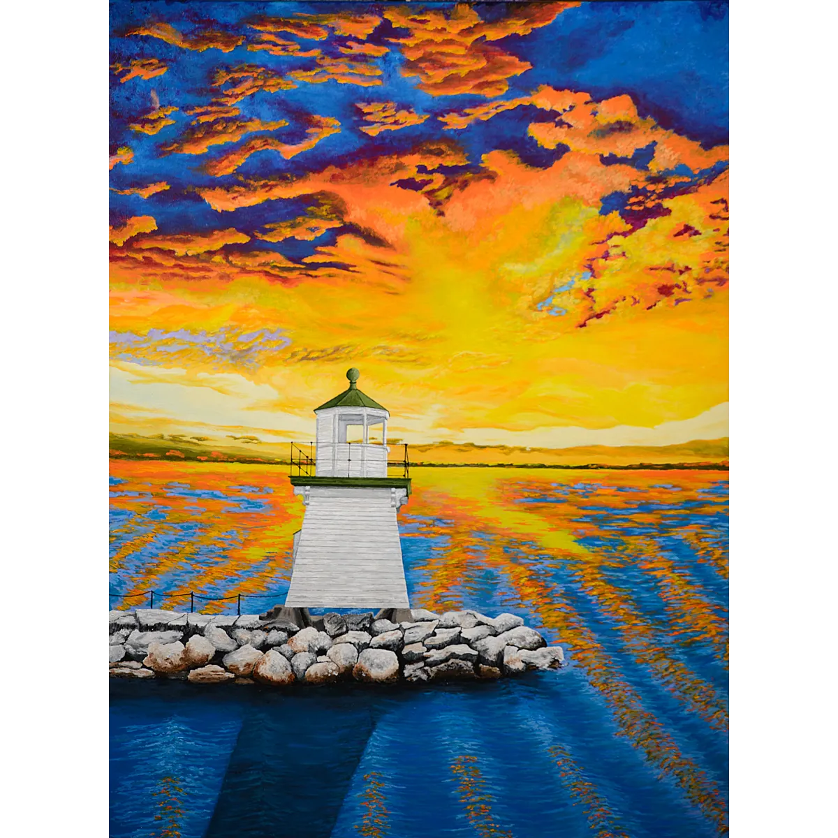 Port Clinton - 36" x 24"