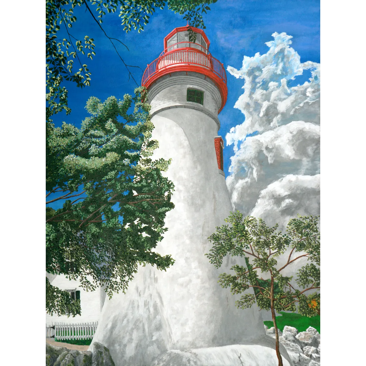 Marblehead Lighthouse 2 - 24: x 18"