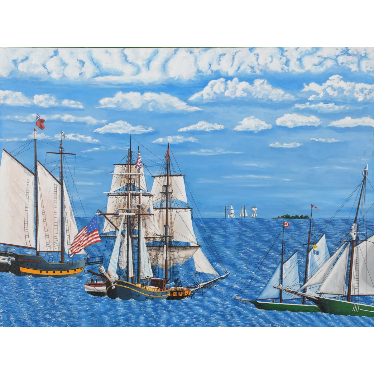 War of 1812 - 30" x 40"